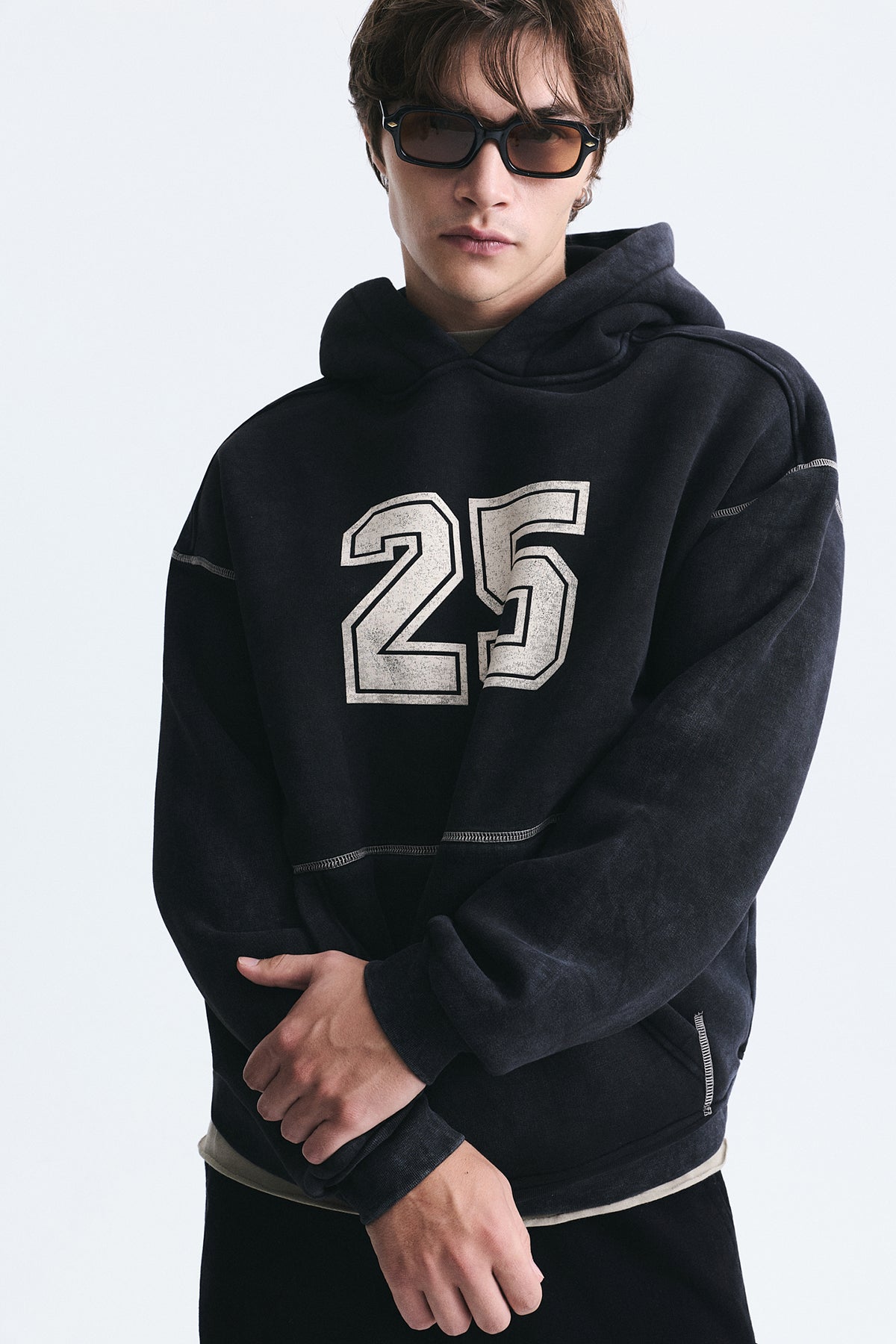 Baskılı Oversize Sweatshirt