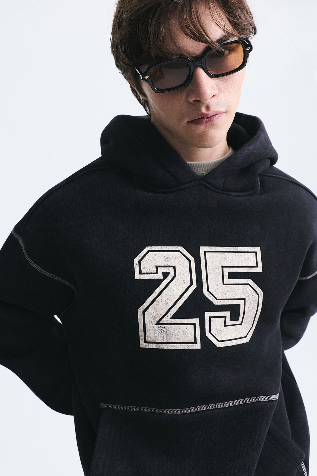 Baskılı Oversize Sweatshirt