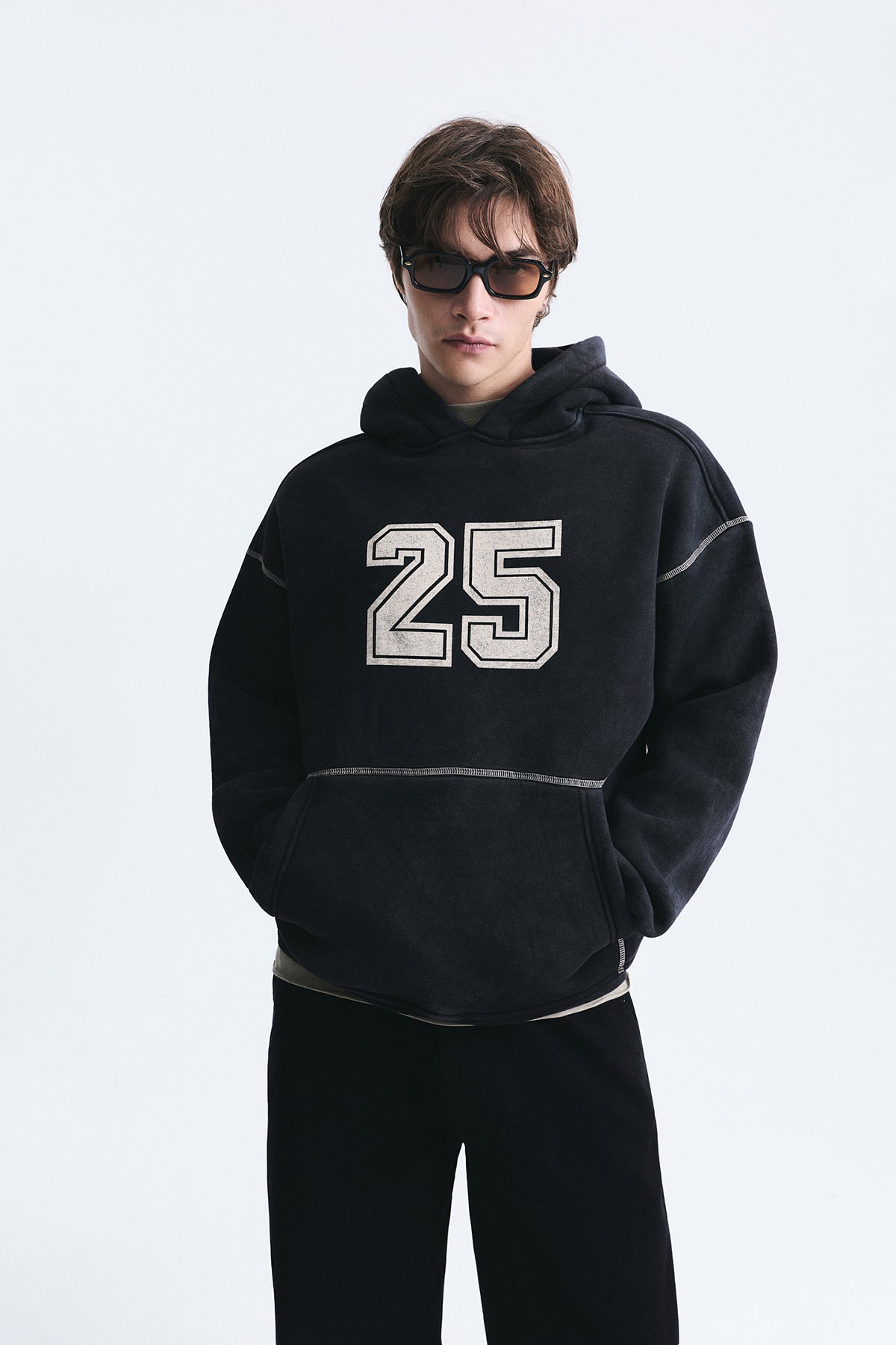 Baskılı Oversize Sweatshirt