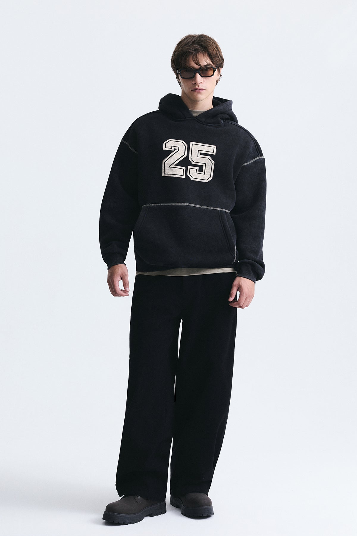Baskılı Oversize Sweatshirt