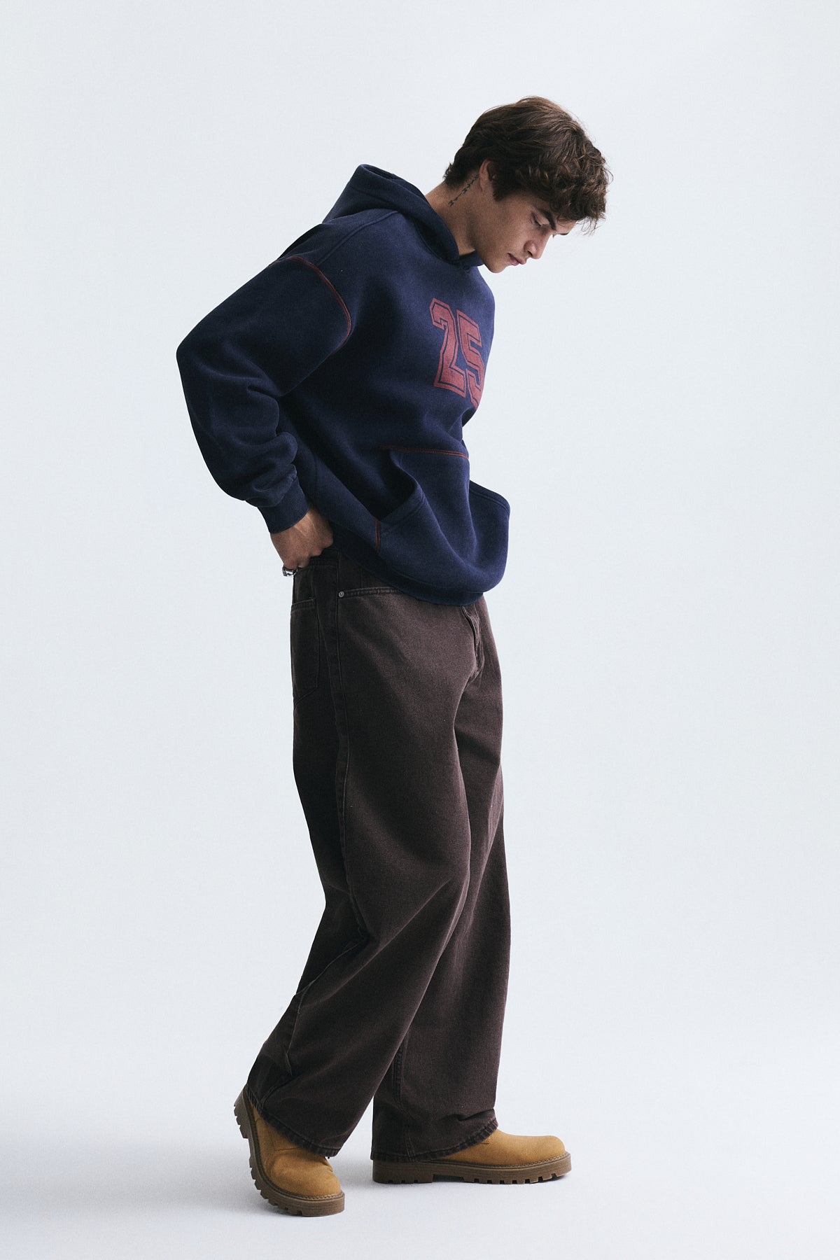 Baskılı Oversize Sweatshirt
