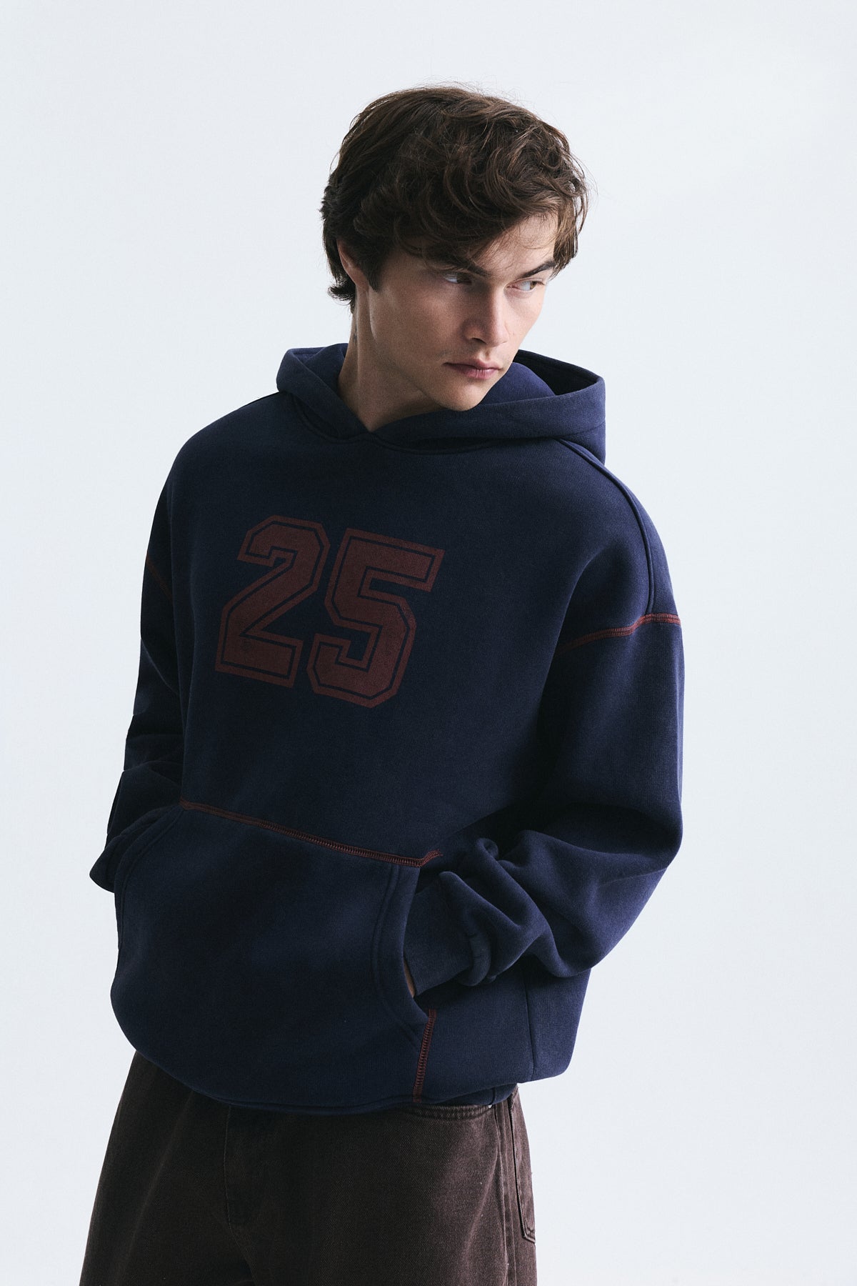 Baskılı Oversize Sweatshirt