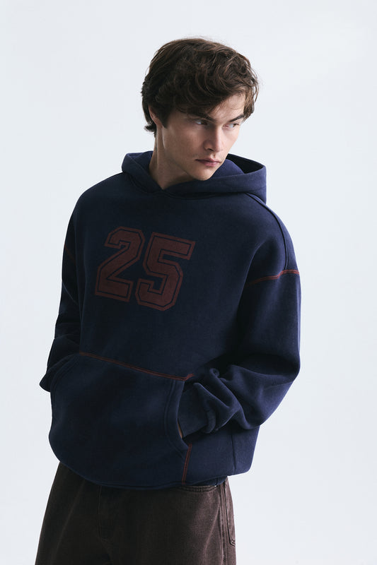 Baskılı Oversize Sweatshirt