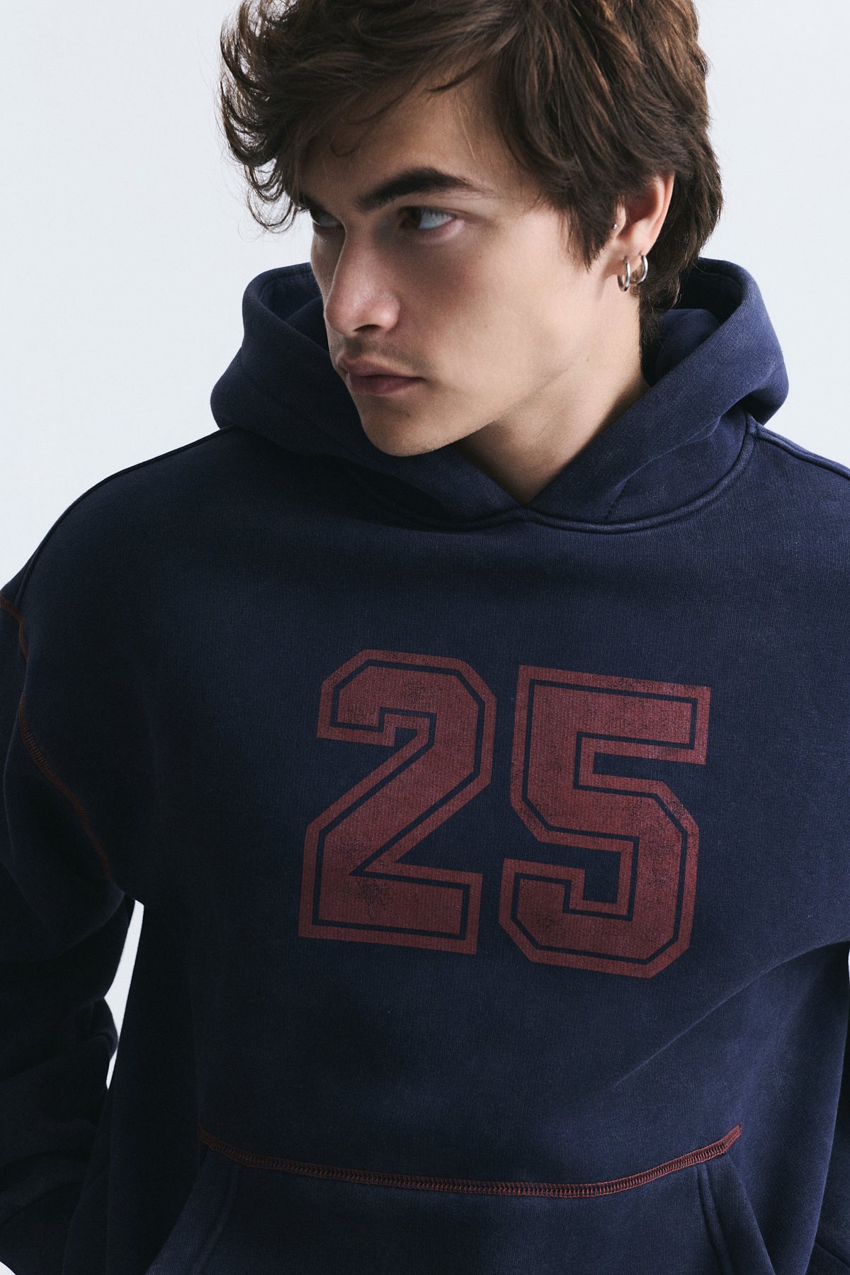 Baskılı Oversize Sweatshirt