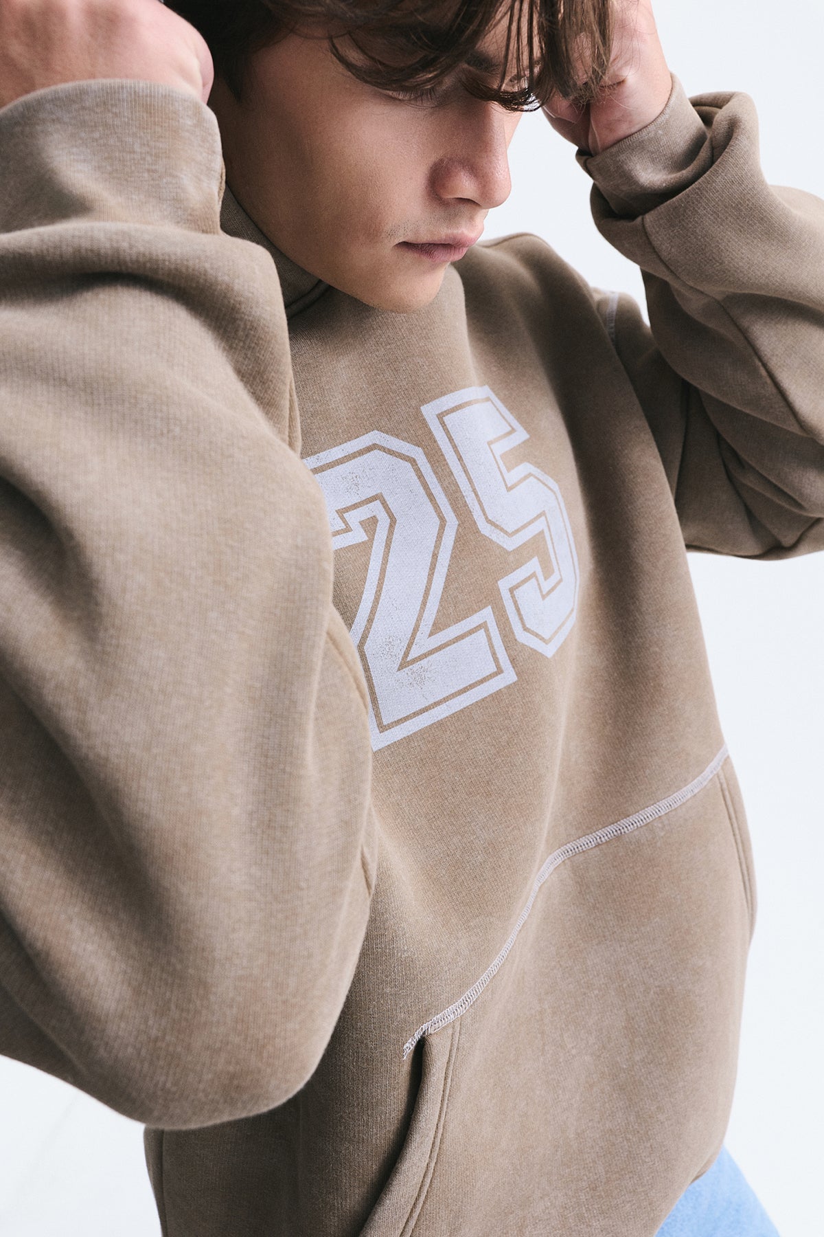 Baskılı Oversize Sweatshirt