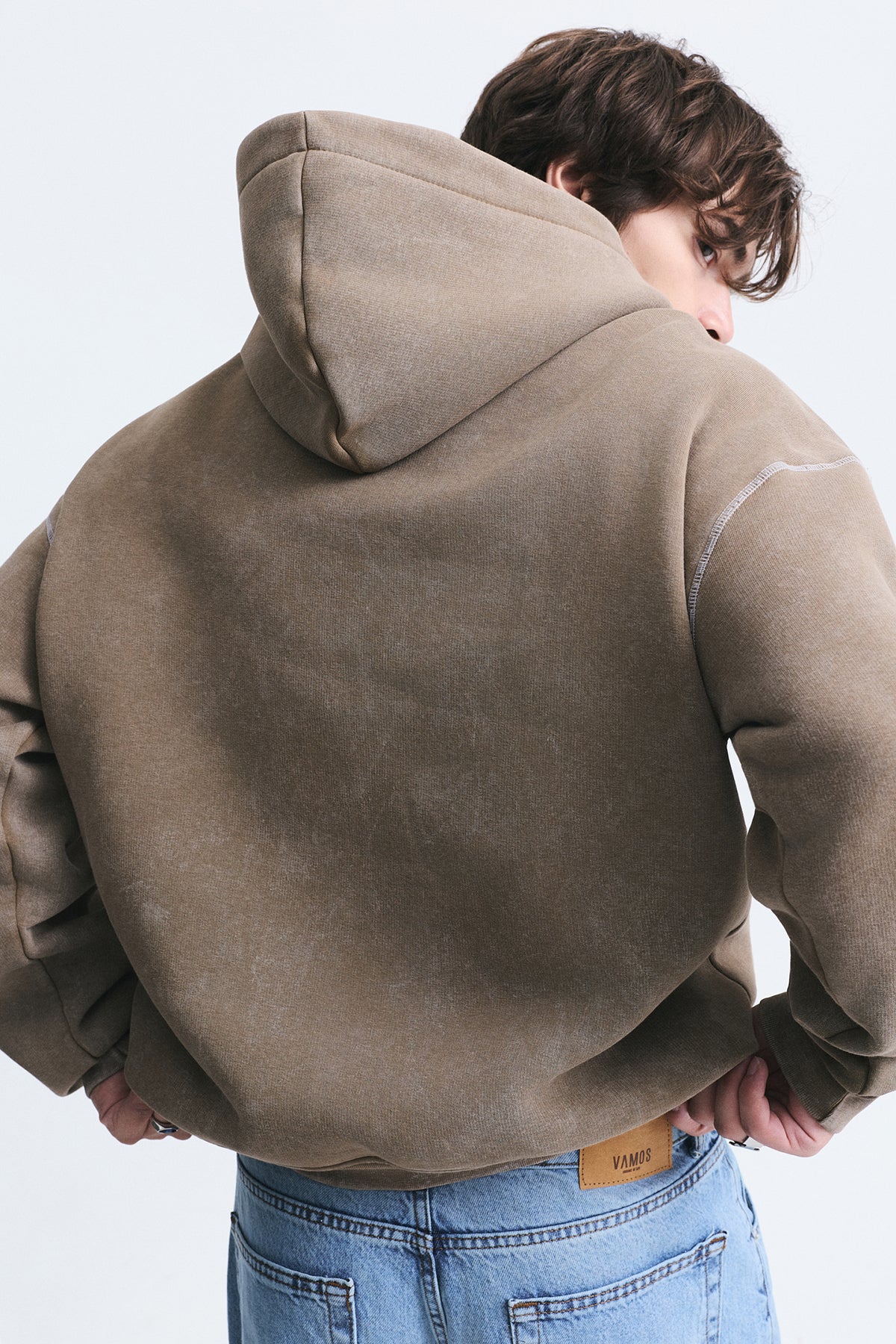 Baskılı Oversize Sweatshirt