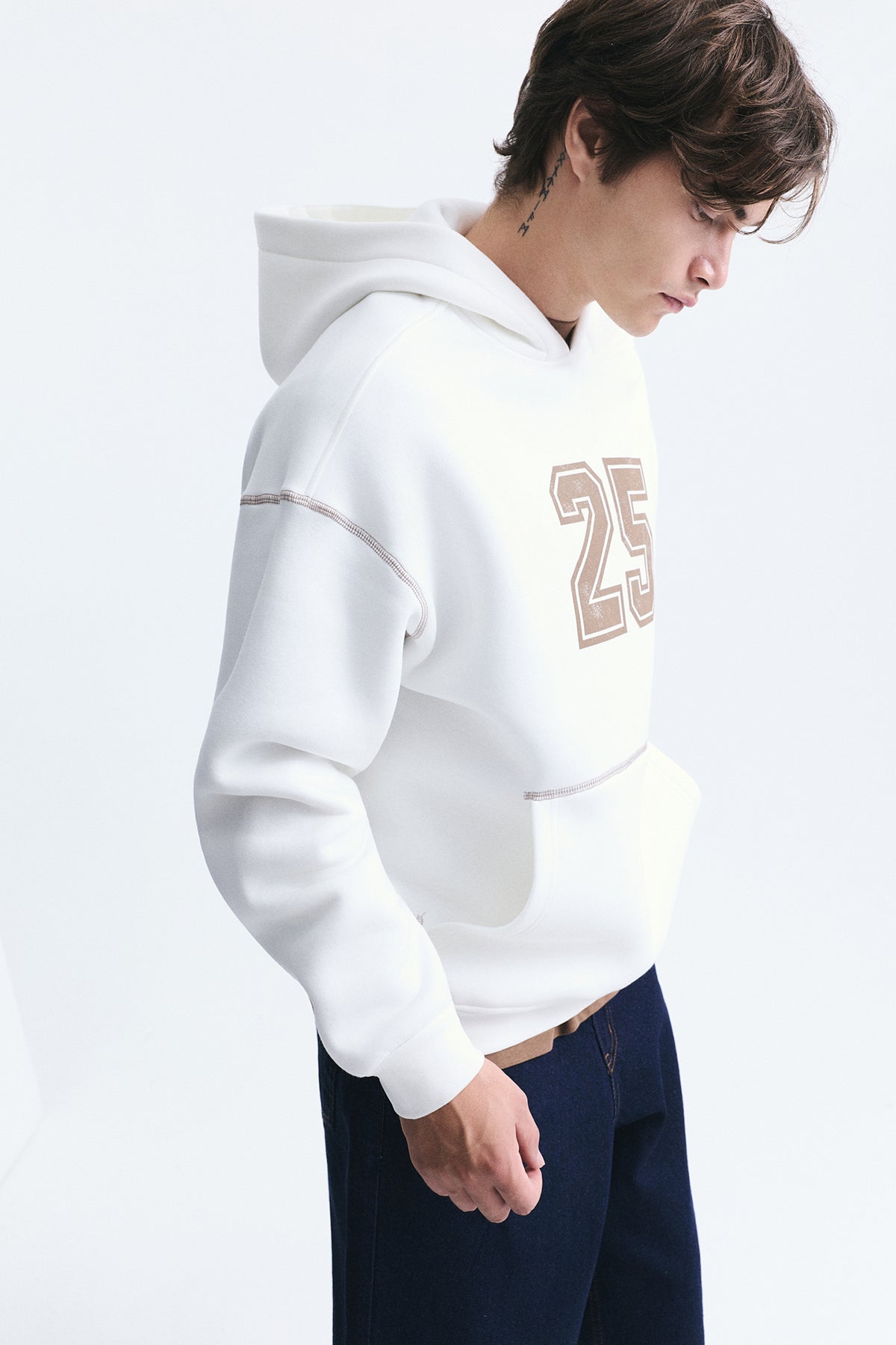 Baskılı Oversize Sweatshirt