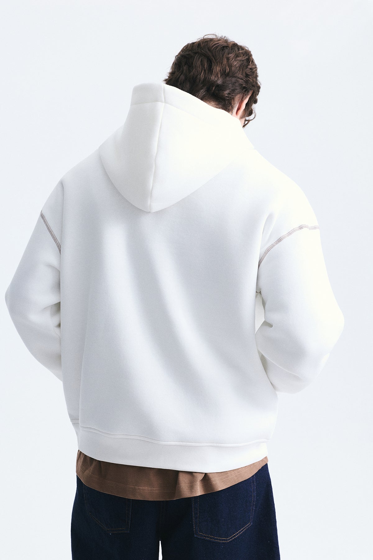 Baskılı Oversize Sweatshirt