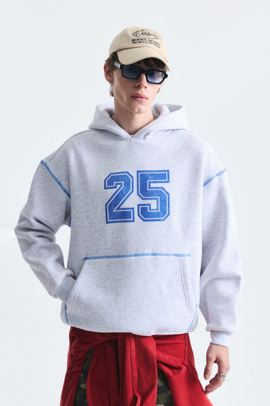 Baskılı Oversize Sweatshirt