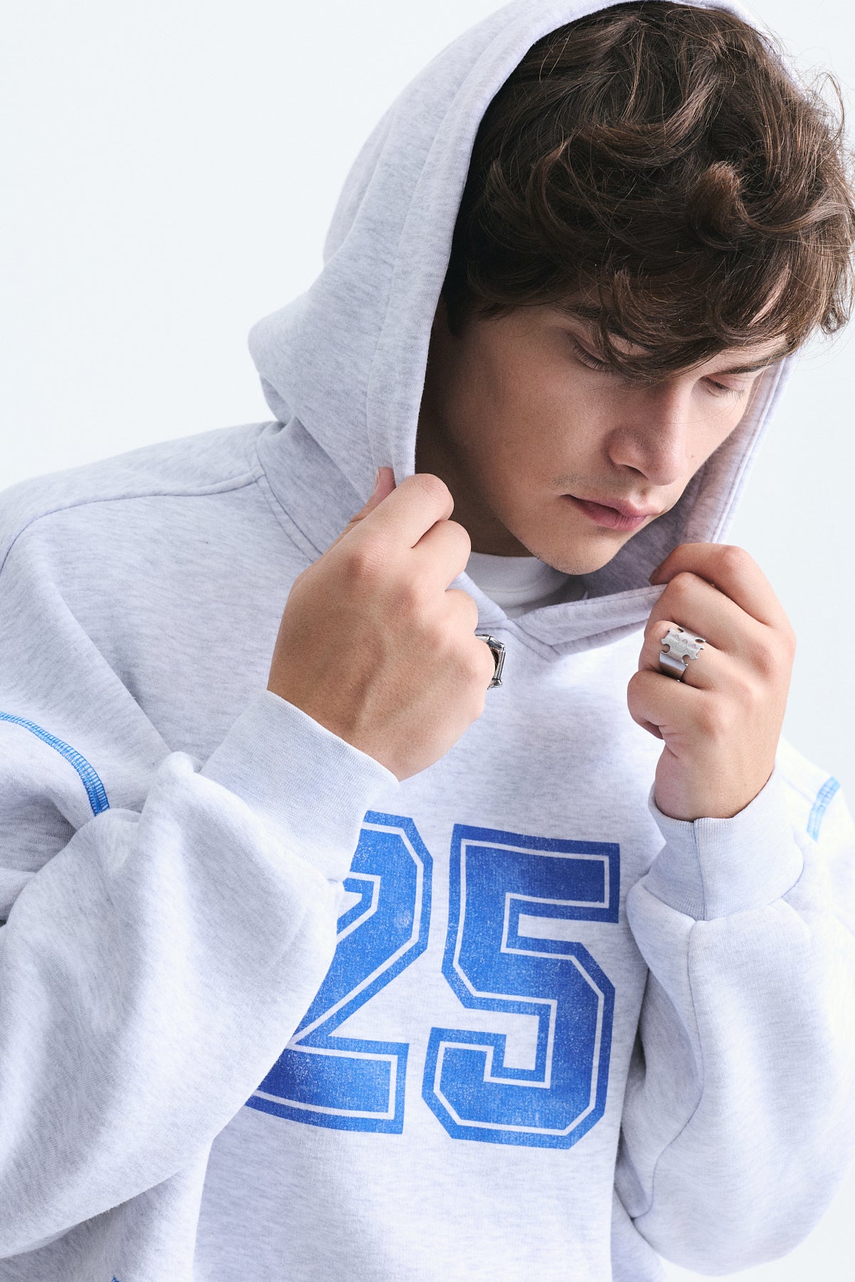 Baskılı Oversize Sweatshirt