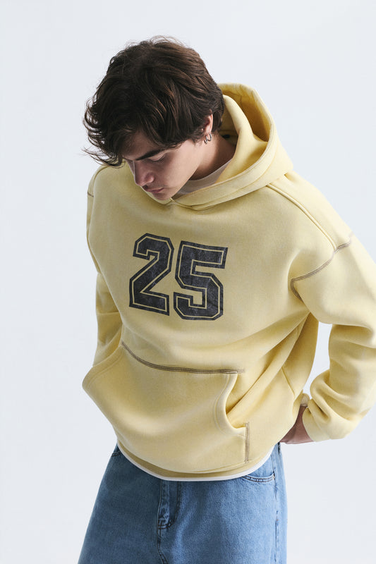 Baskılı Oversize Sweatshirt