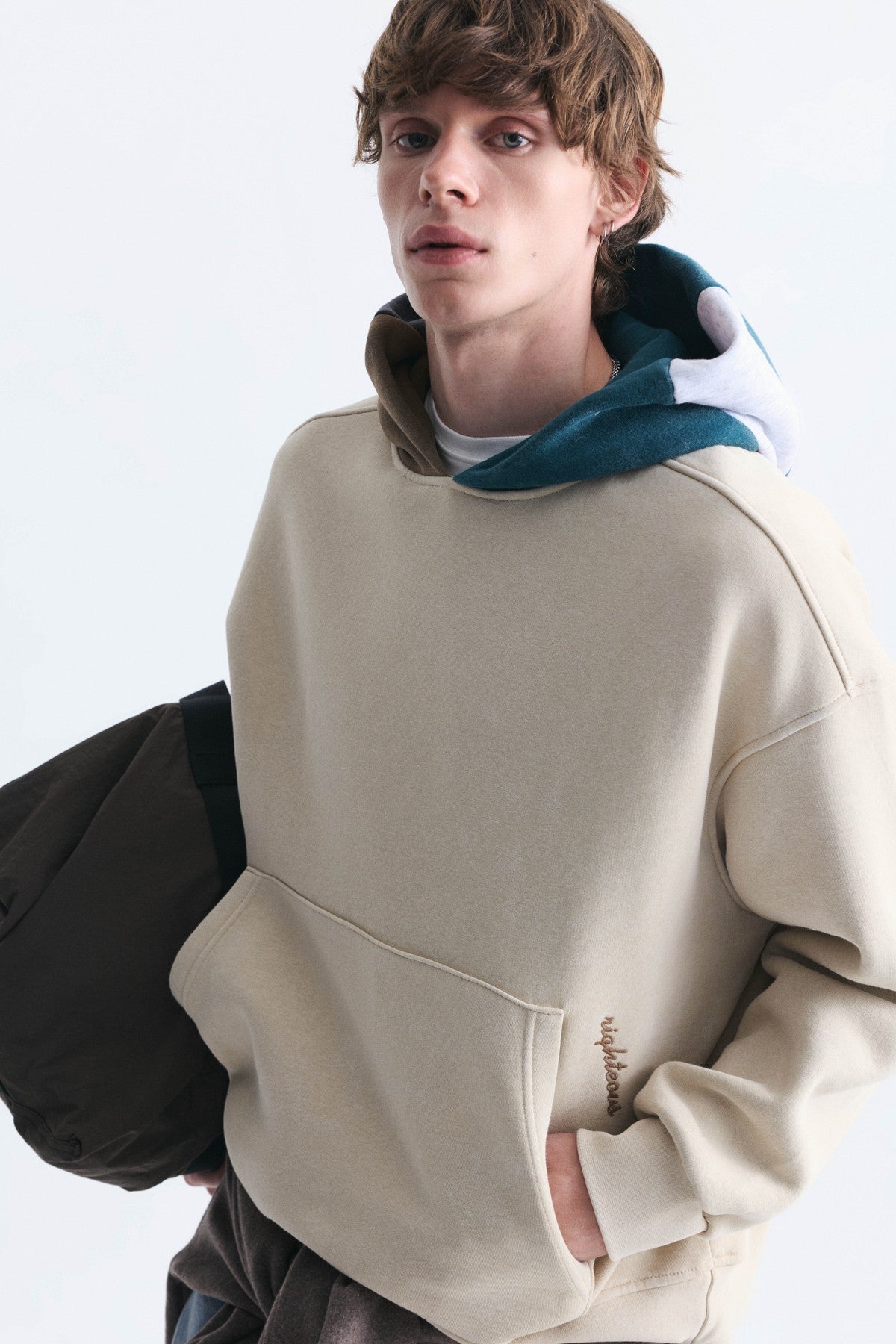 Boxy Fit Kapüşonlu Sweatshirt