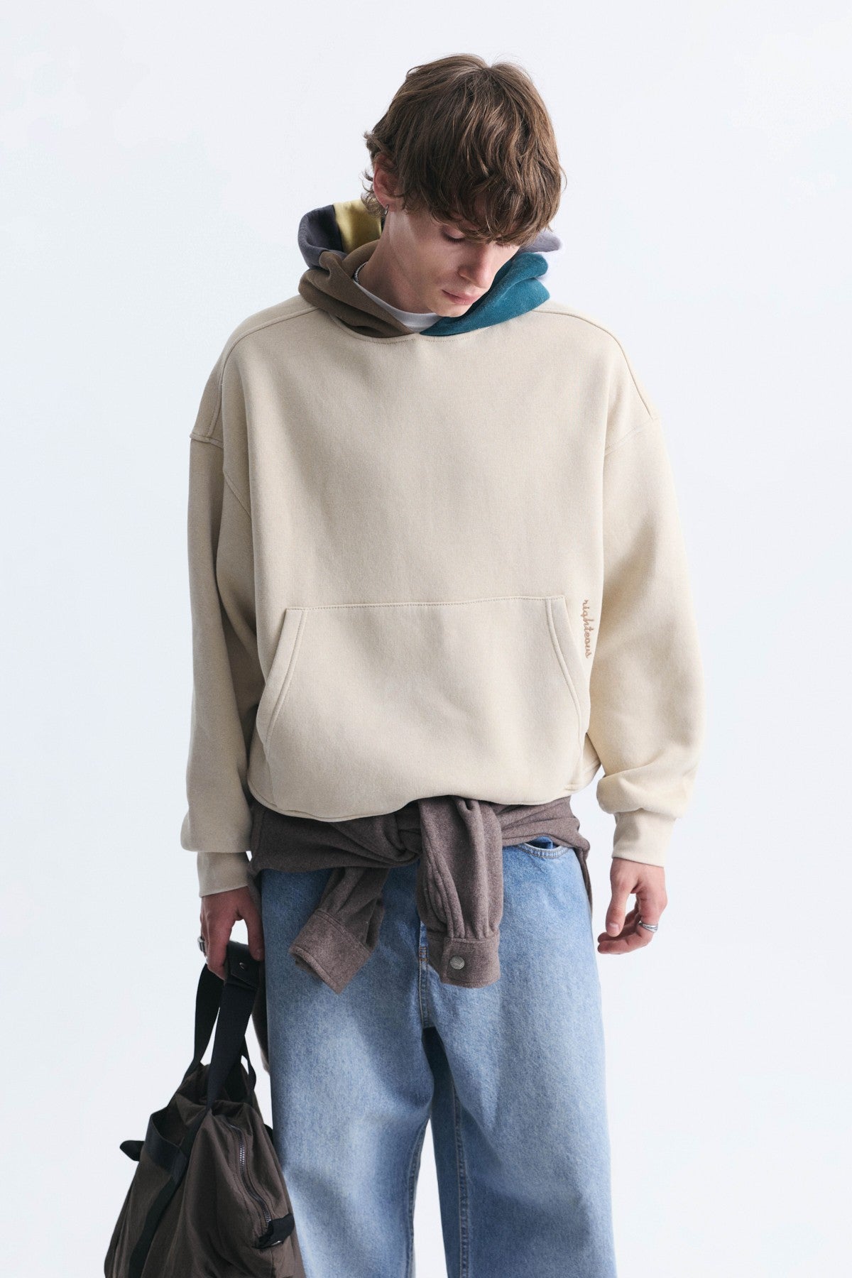 Boxy Fit Kapüşonlu Sweatshirt