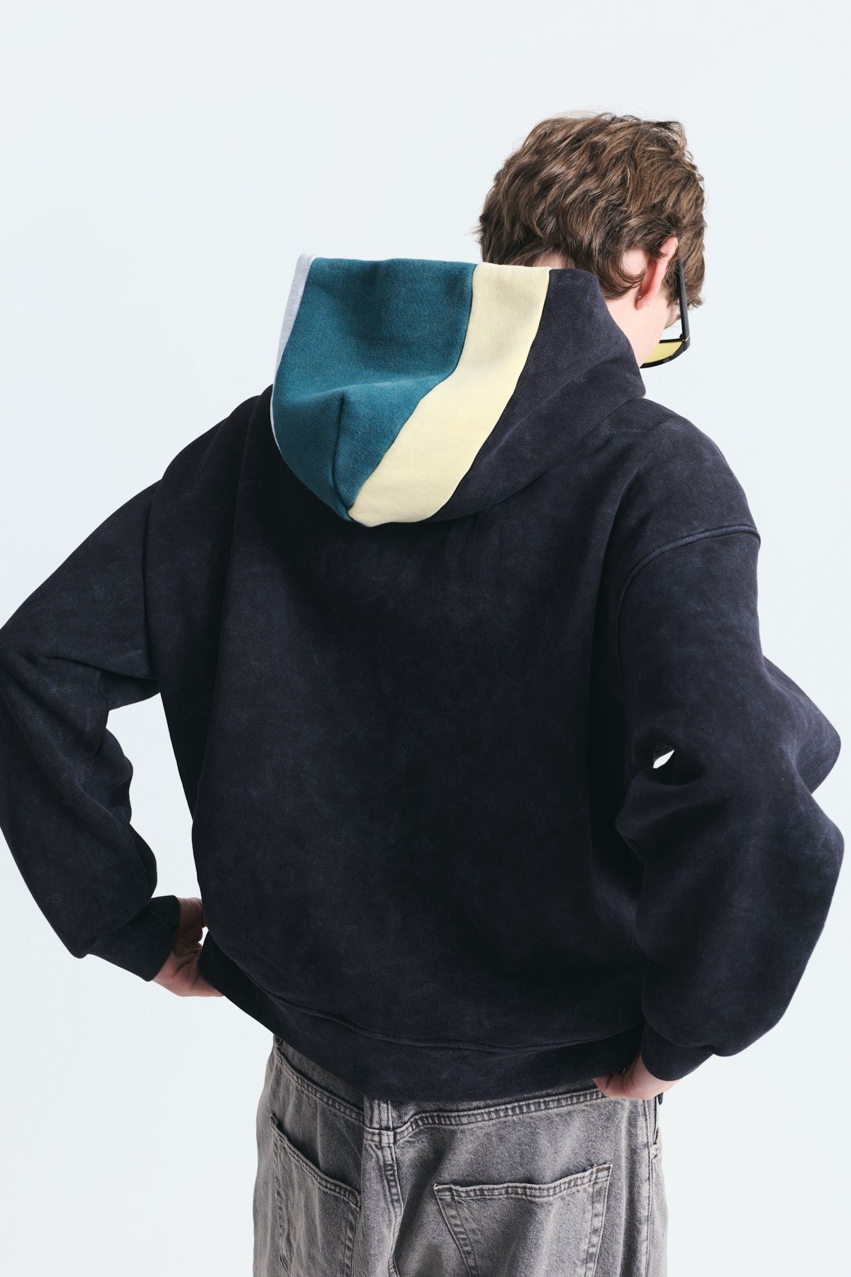 Boxy Fit Kapüşonlu Sweatshirt