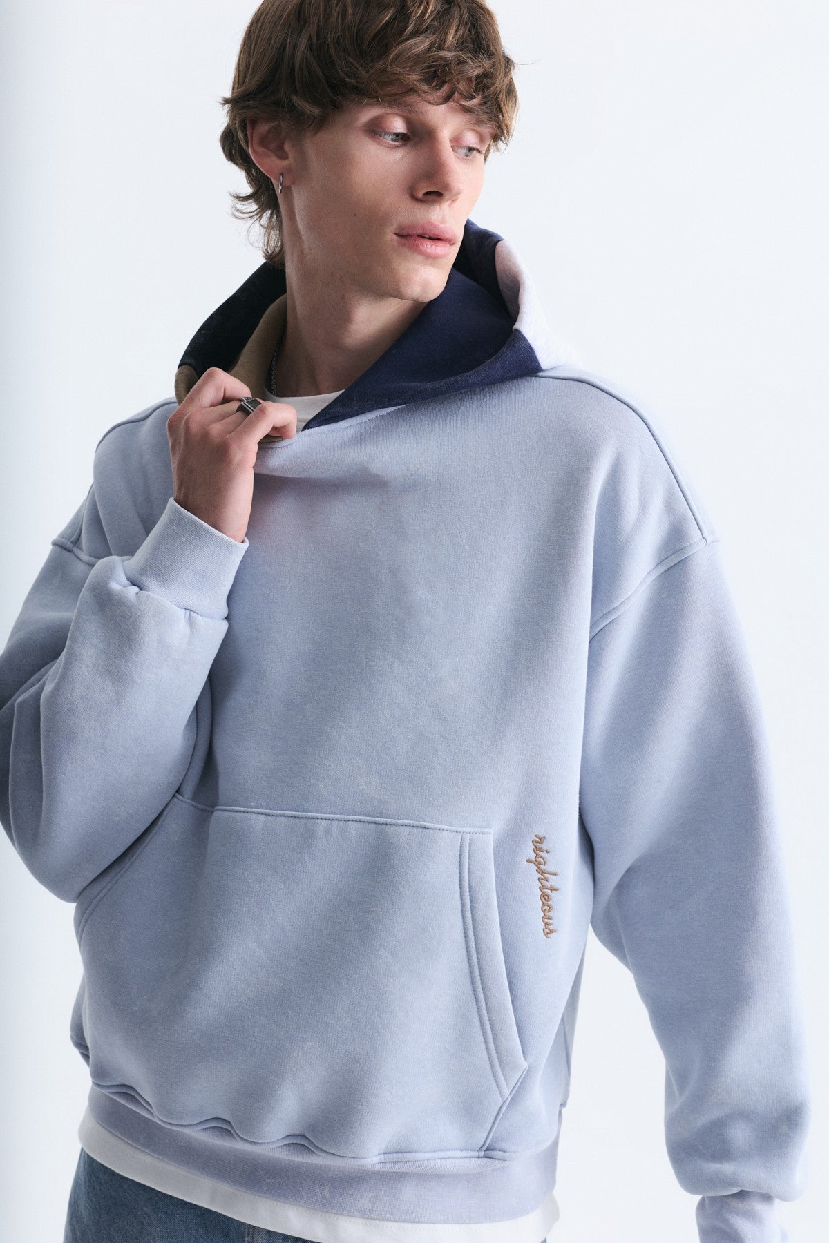 Boxy Fit Kapüşonlu Sweatshirt