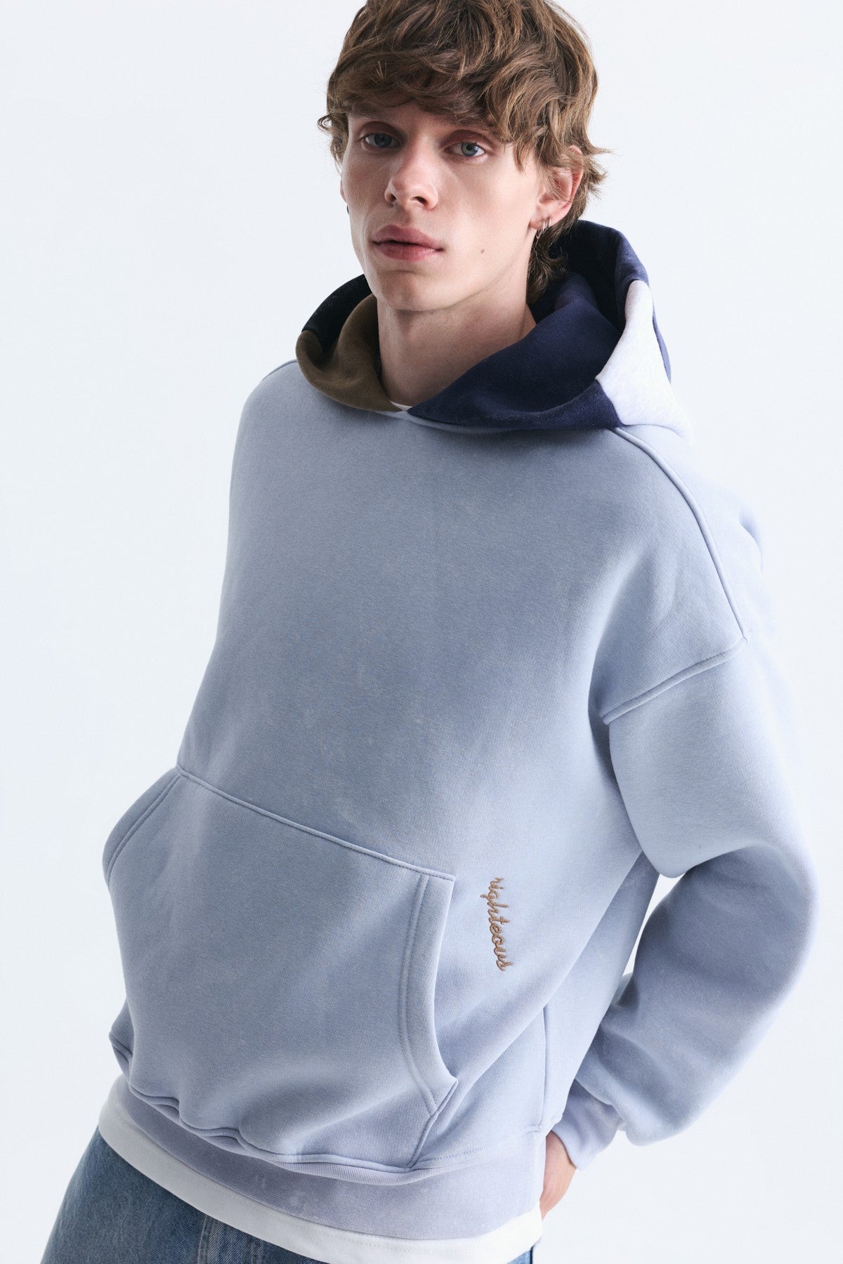 Boxy Fit Kapüşonlu Sweatshirt