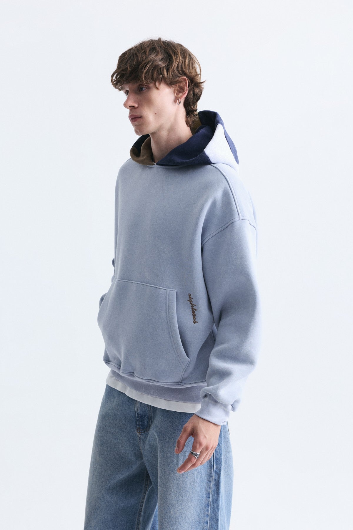 Boxy Fit Kapüşonlu Sweatshirt