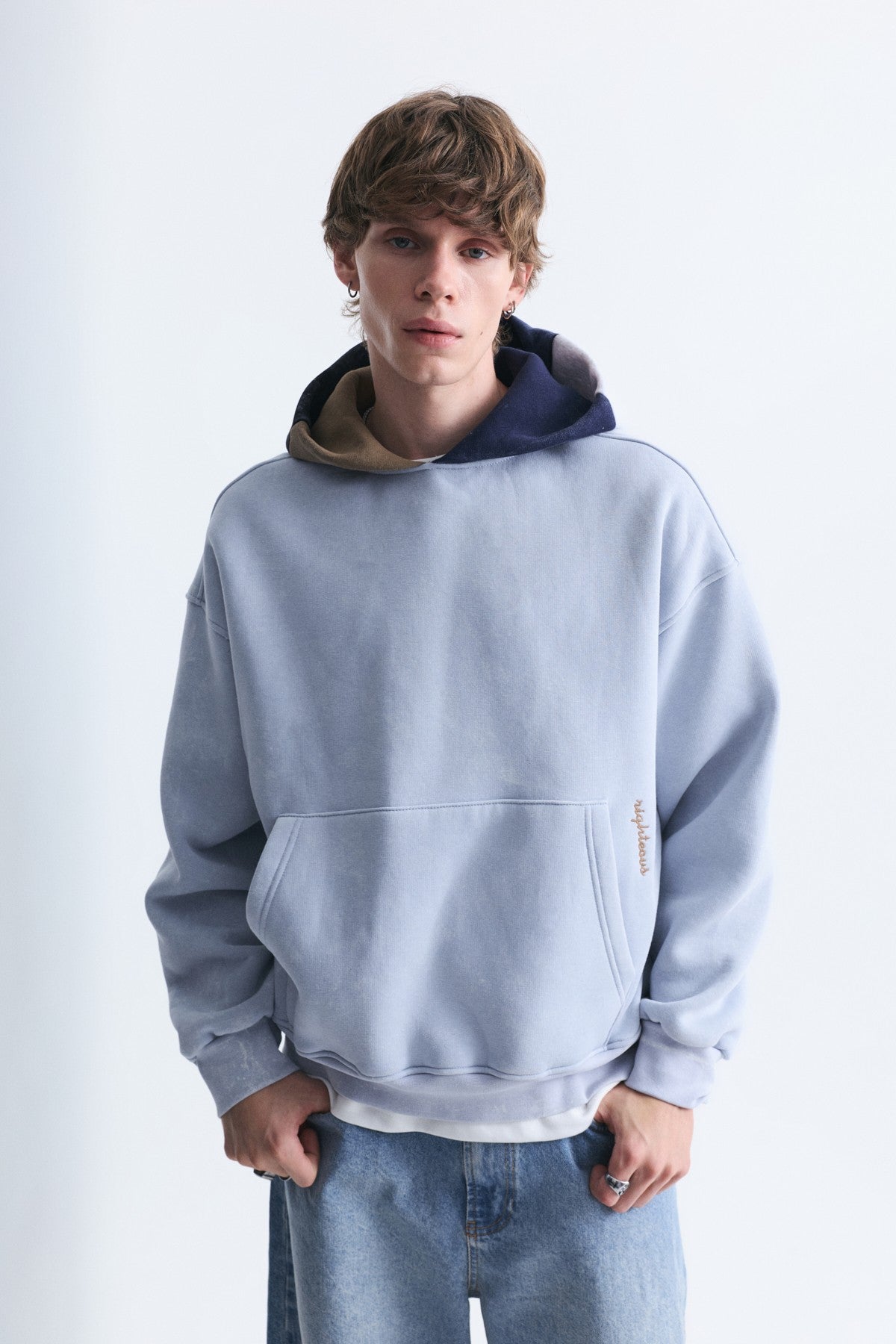 Boxy Fit Kapüşonlu Sweatshirt