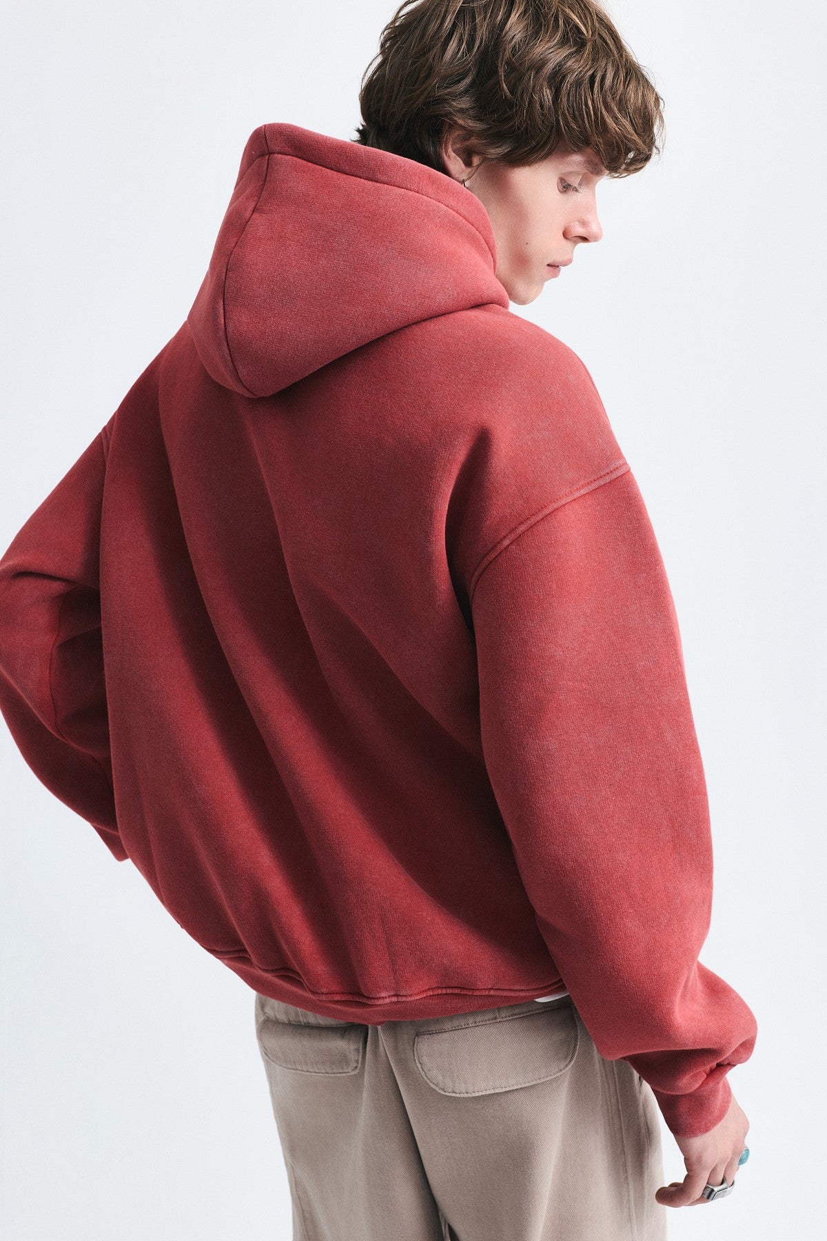 Numara Baskılı Oversize Sweatshirt