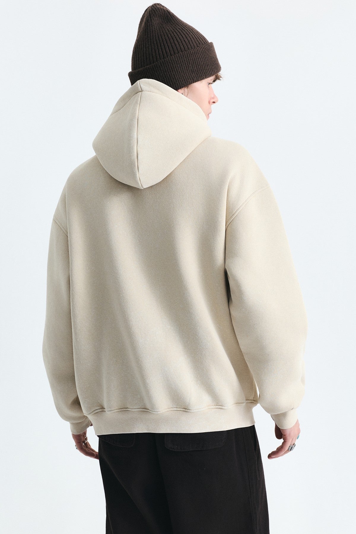 Numara Baskılı Oversize Sweatshirt