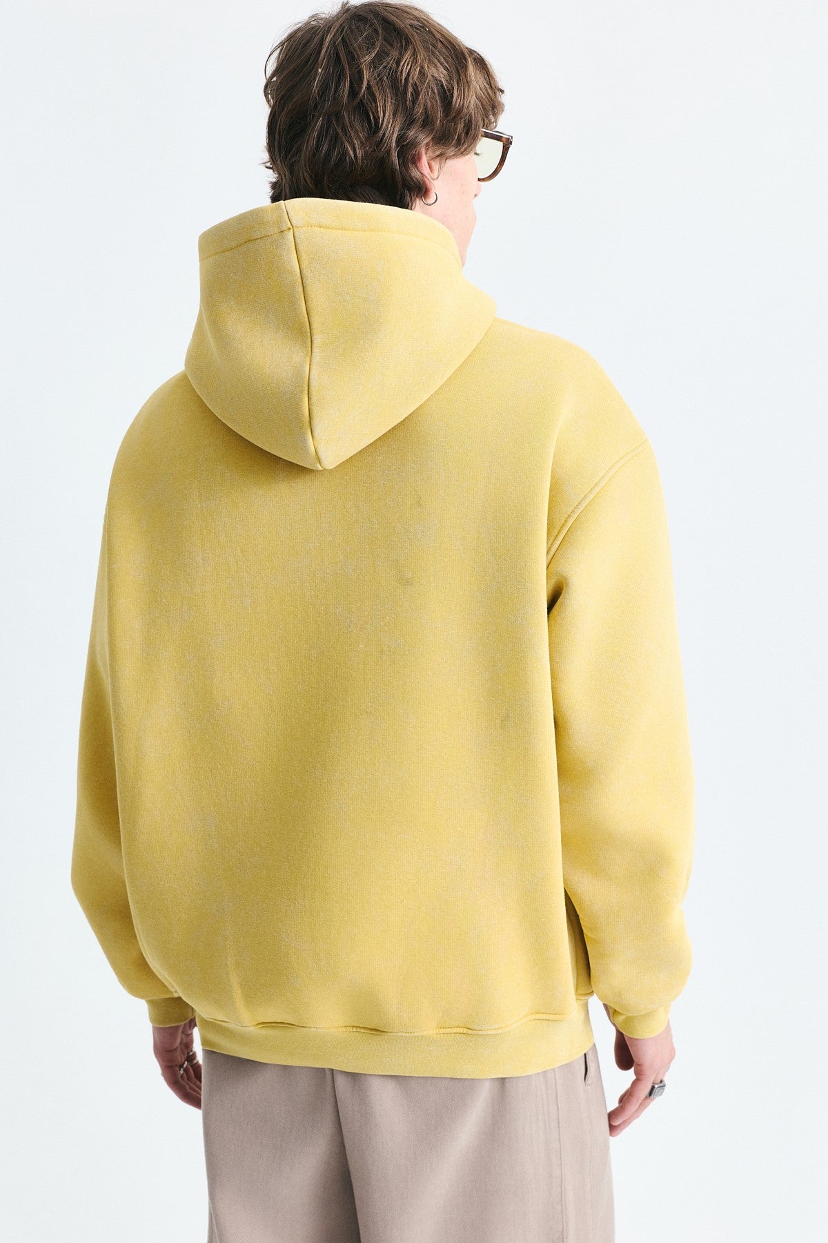 Numara Baskılı Oversize Sweatshirt