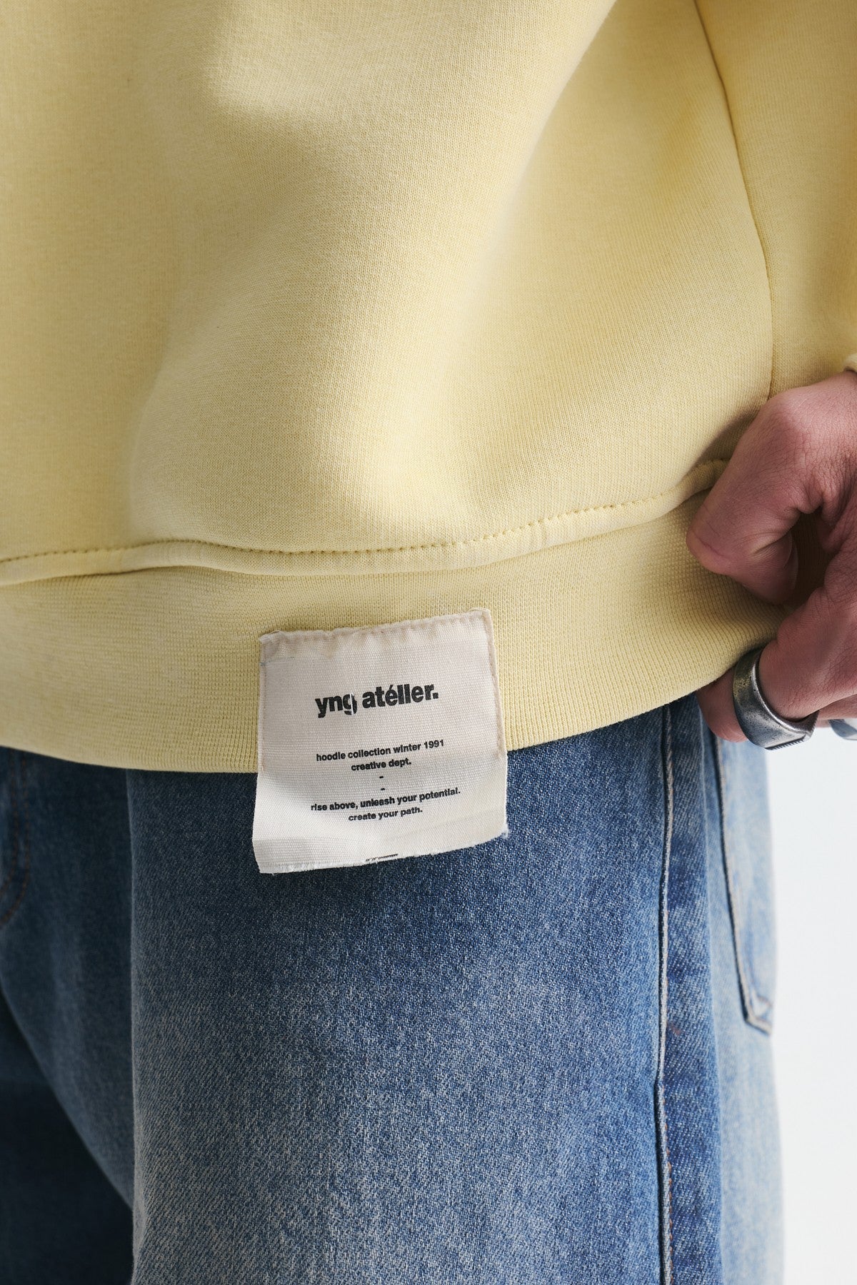 Oversize Çift Kollu Sweatshirt