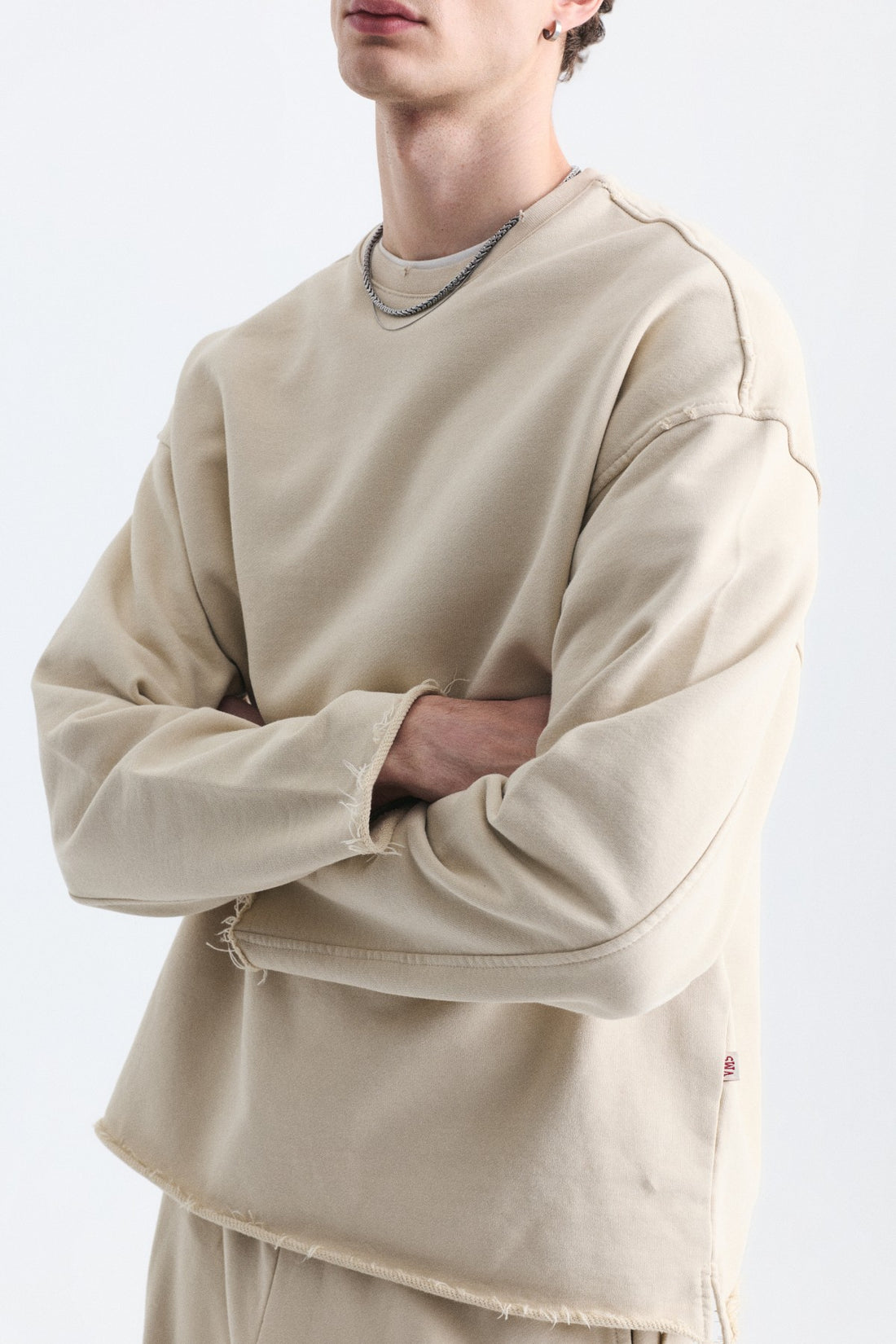Dikiş Detaylı Oversize Sweatshirt