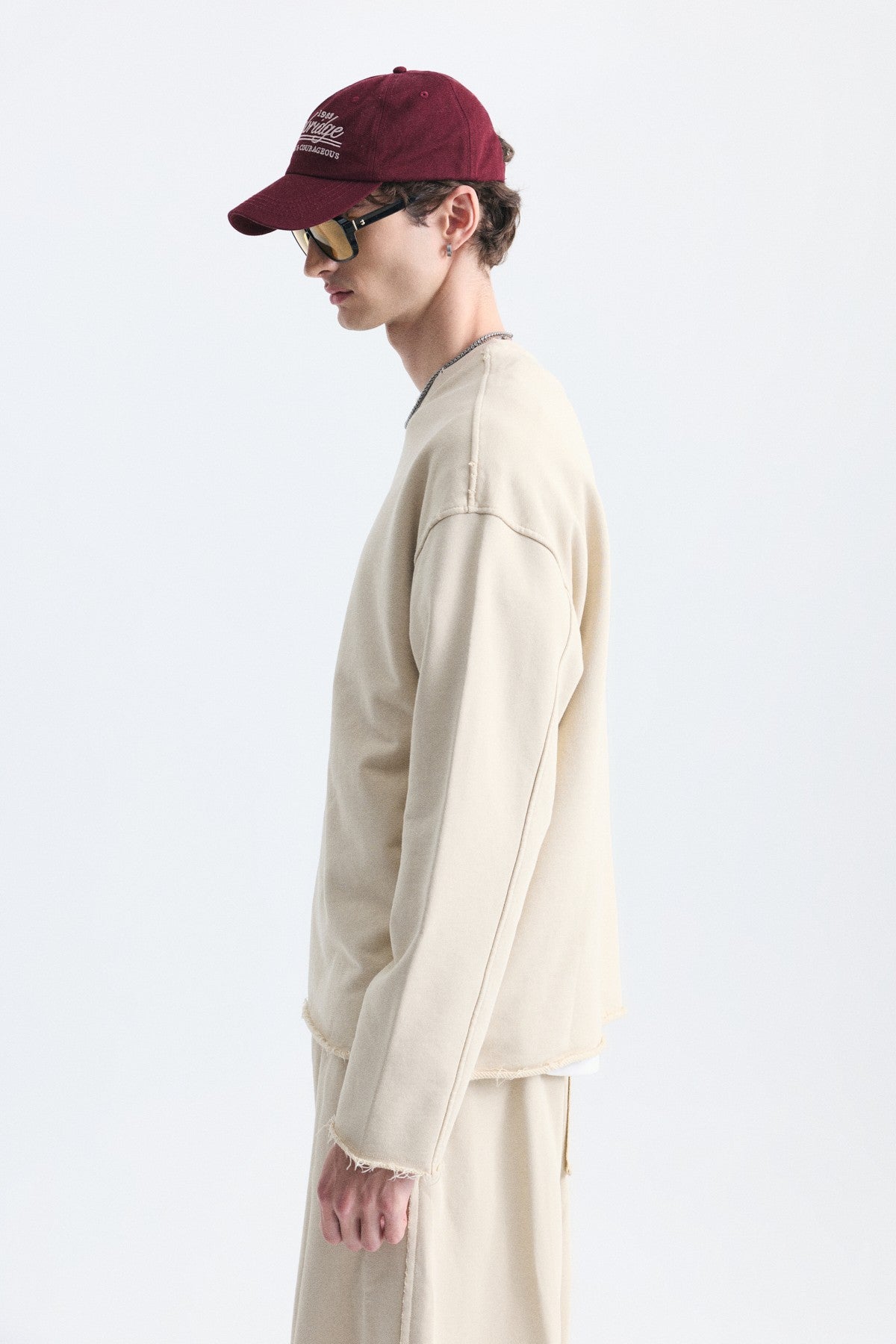 Dikiş Detaylı Oversize Sweatshirt