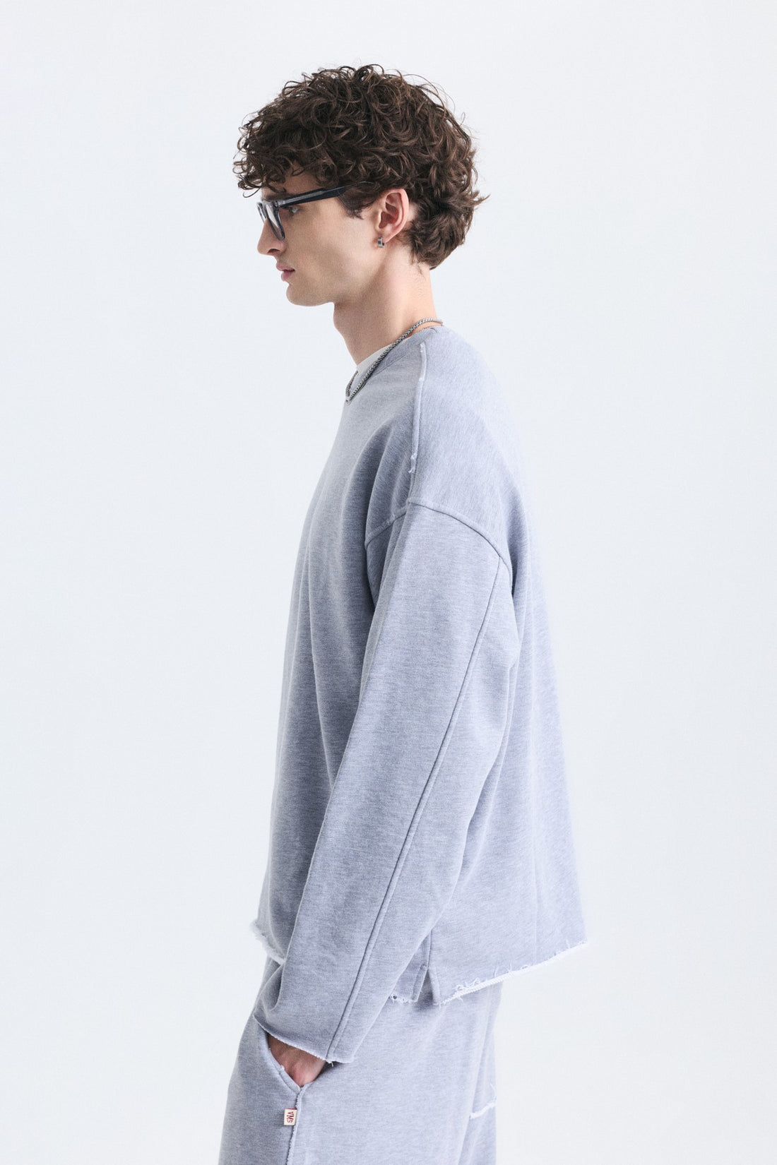 Dikiş Detaylı Oversize Sweatshirt