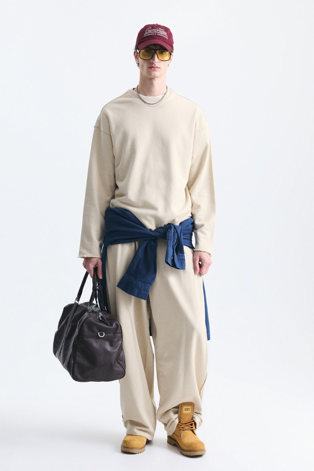 Dikiş Detaylı Oversize Sweatshirt