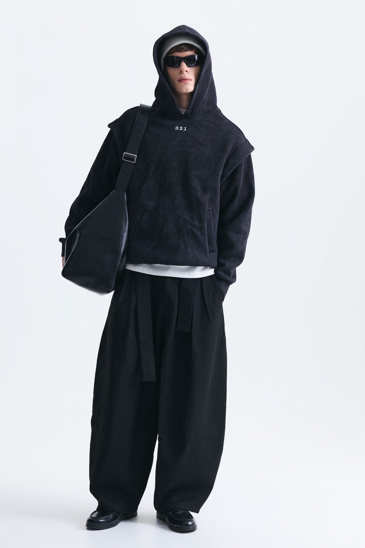Oversize Yıkamalı Sweatshirt