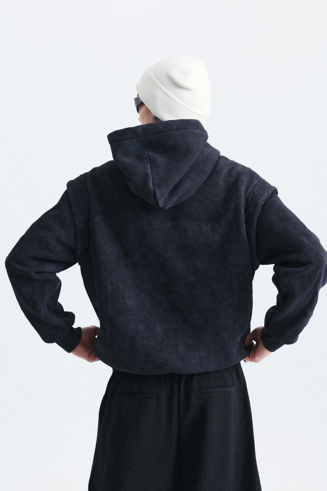 Oversize Yıkamalı Sweatshirt