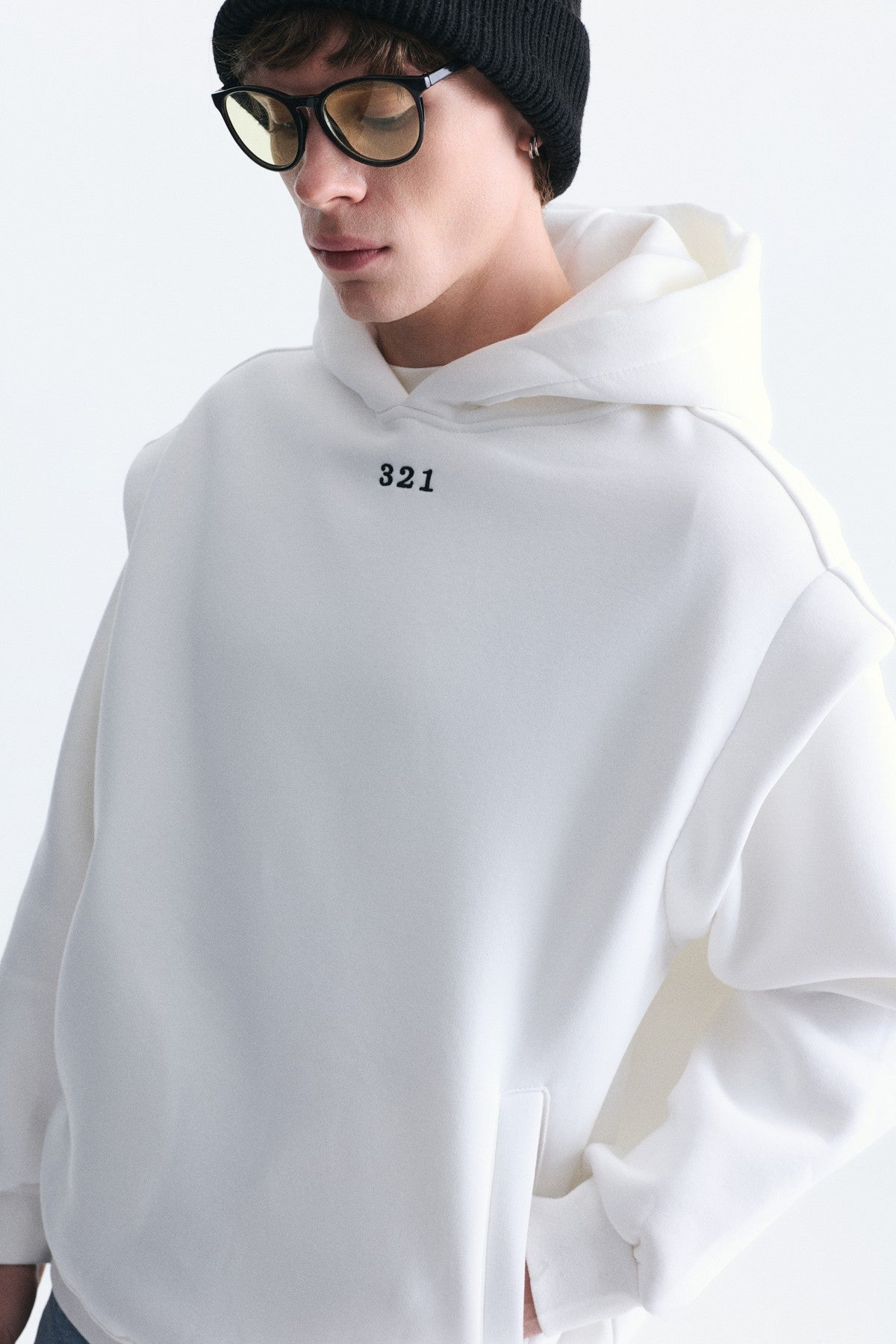 Oversize Yıkamalı Sweatshirt