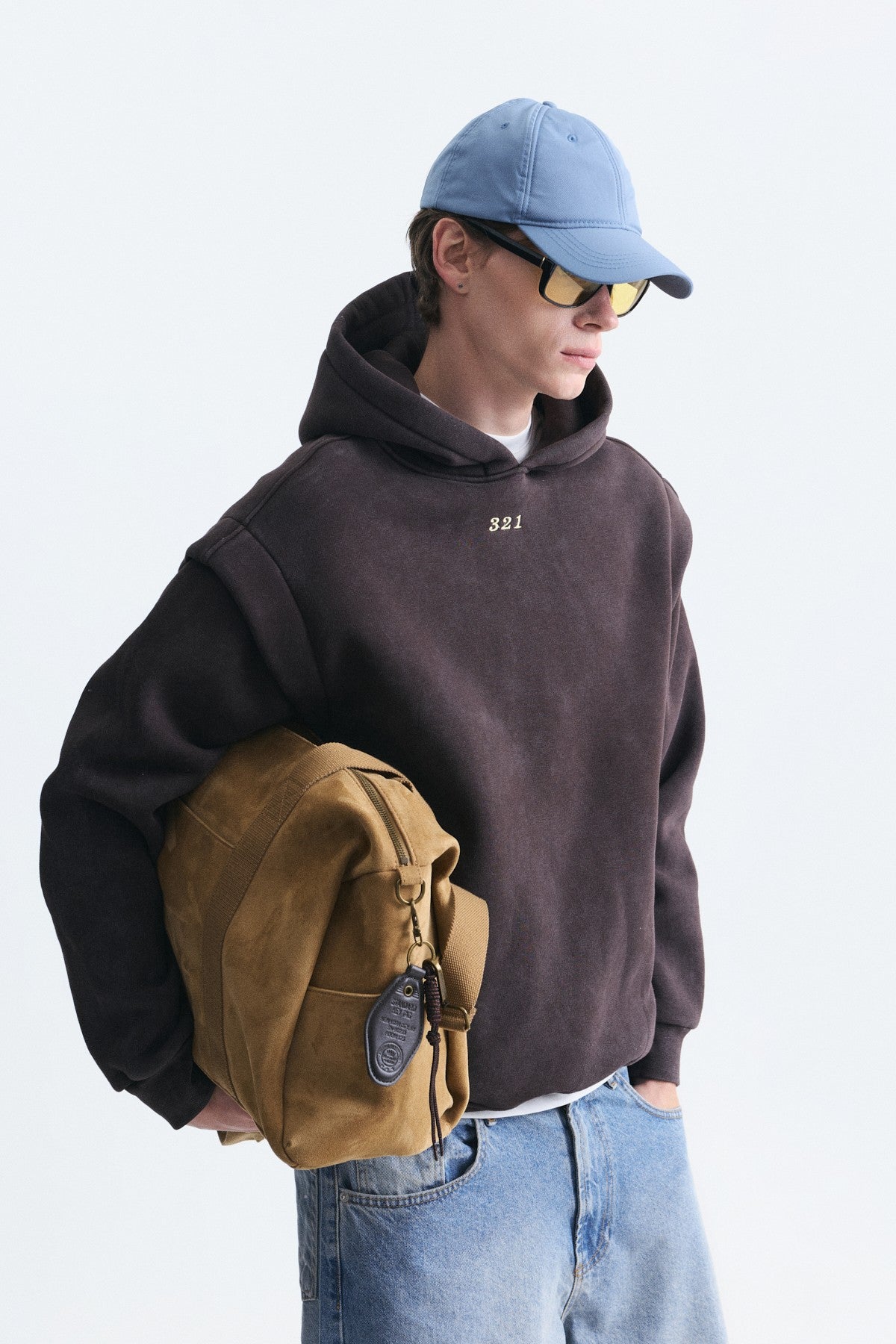 Oversize Yıkamalı Sweatshirt