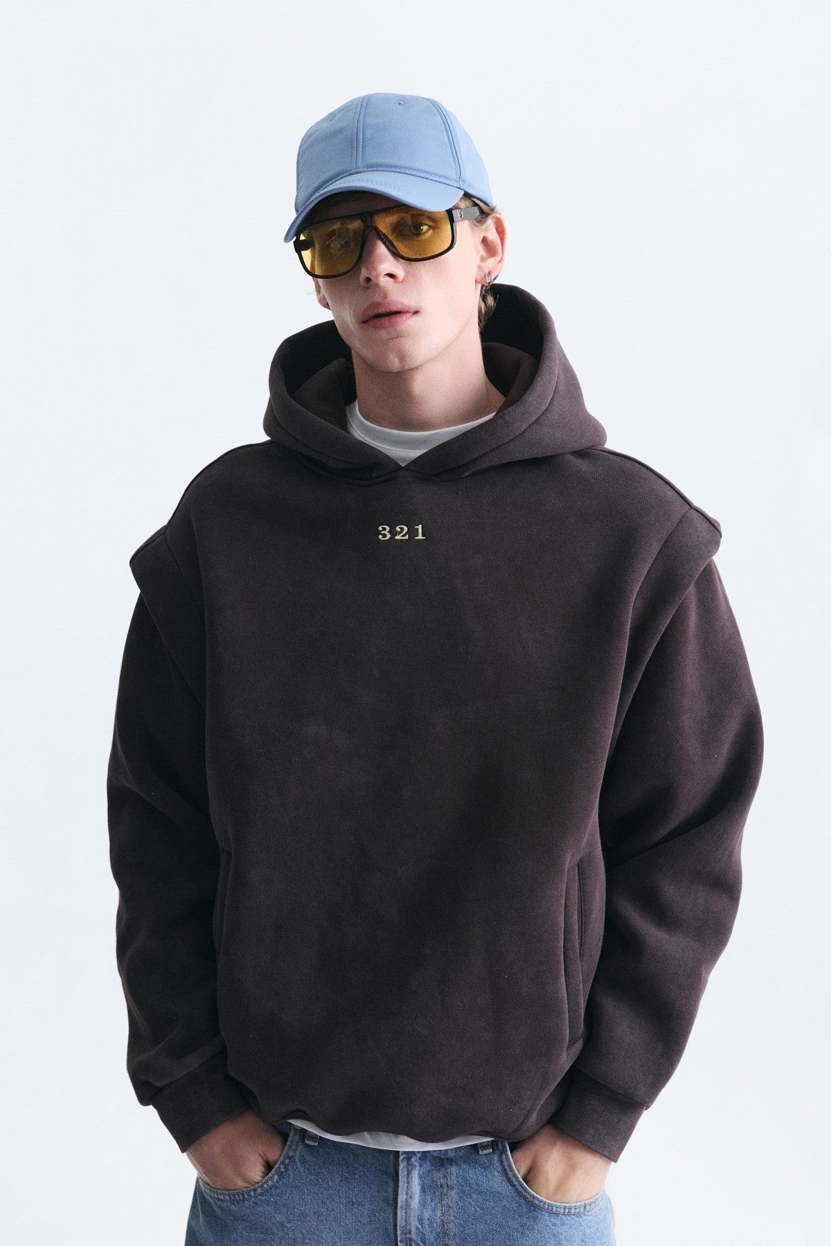 Oversize Yıkamalı Sweatshirt