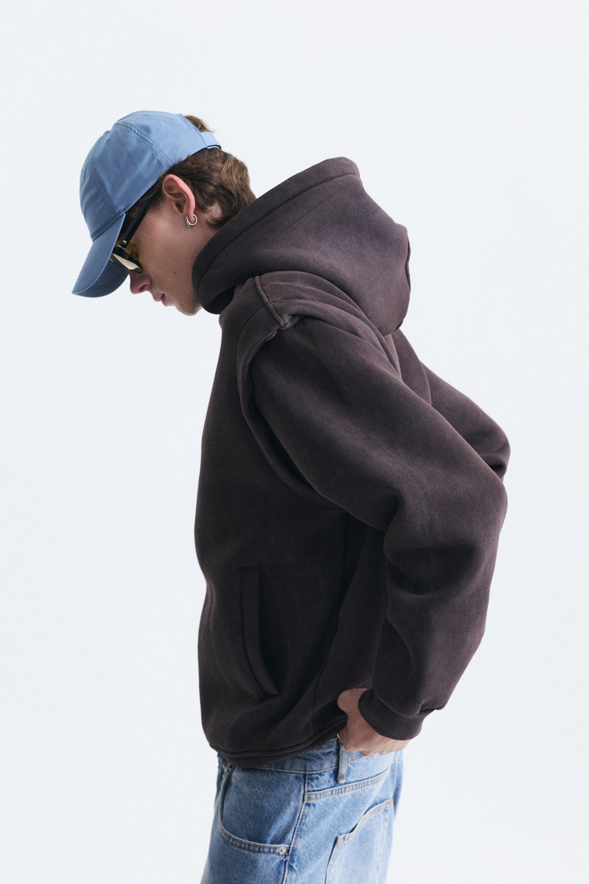 Oversize Yıkamalı Sweatshirt