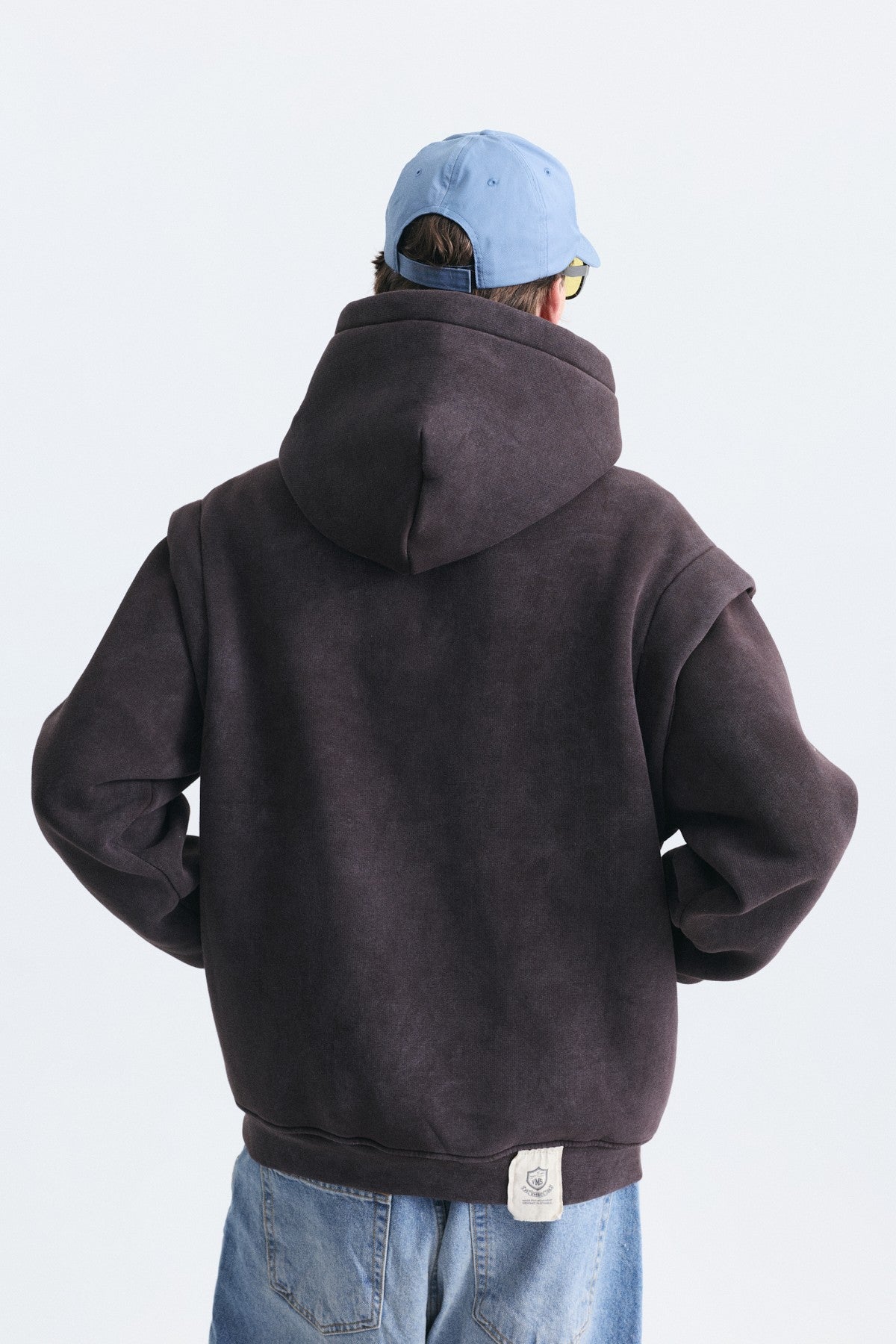 Oversize Yıkamalı Sweatshirt