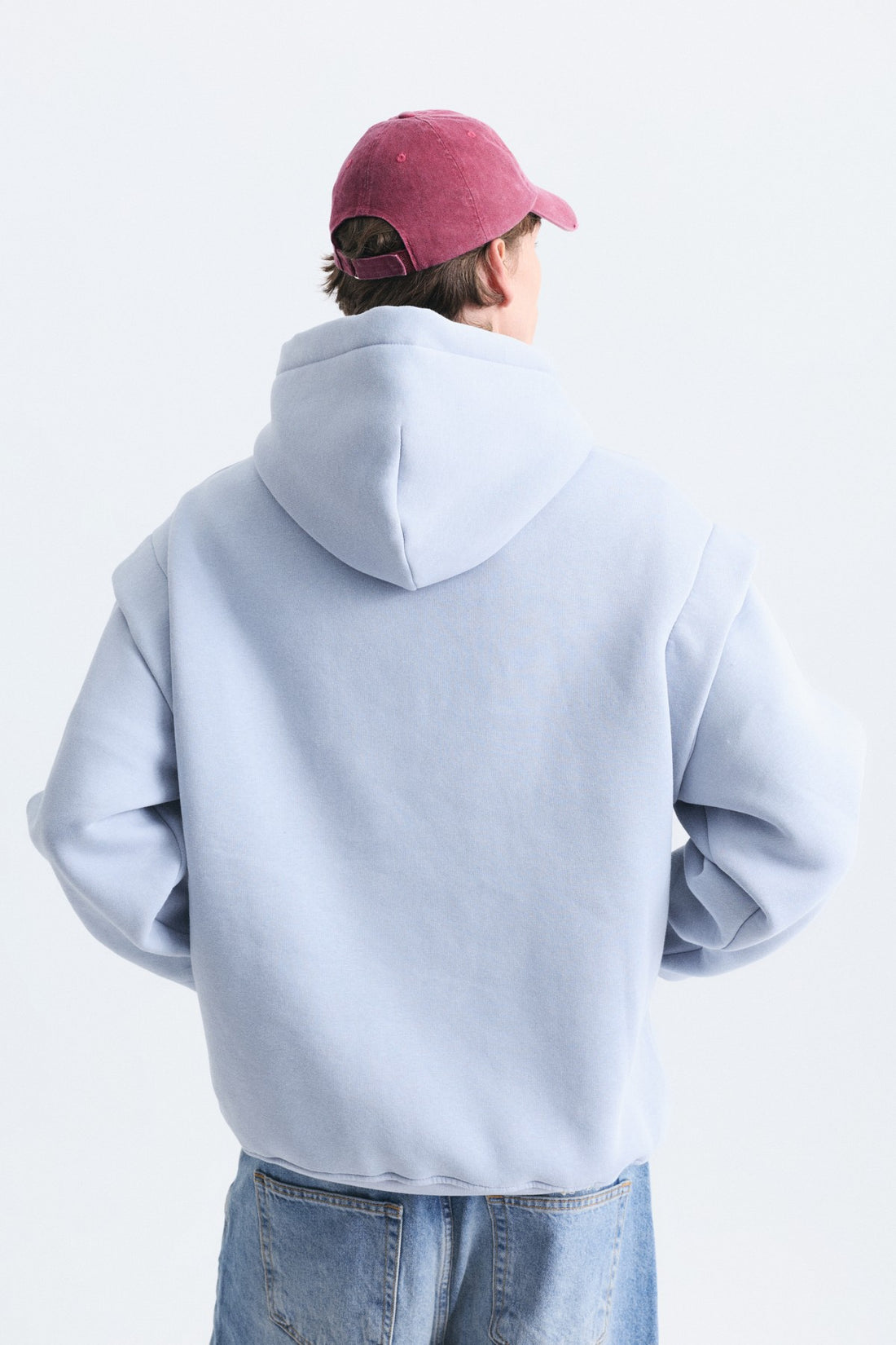 Oversize Yıkamalı Sweatshirt