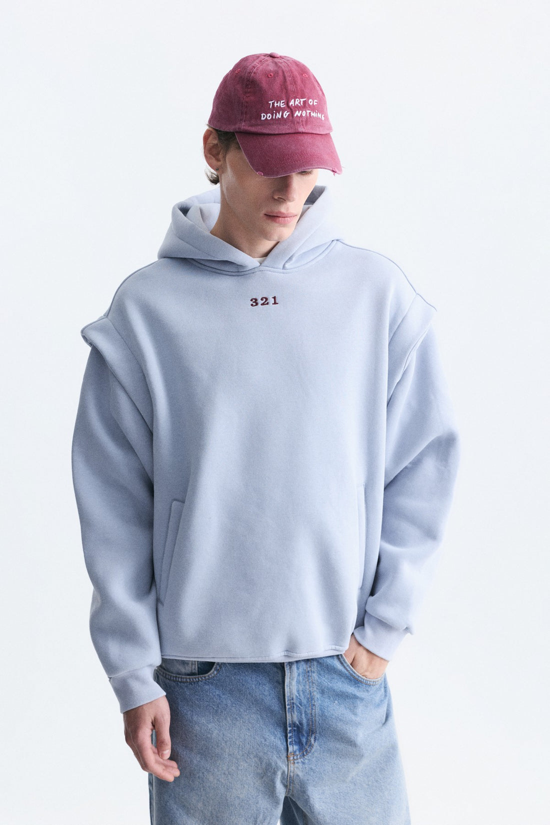Oversize Yıkamalı Sweatshirt