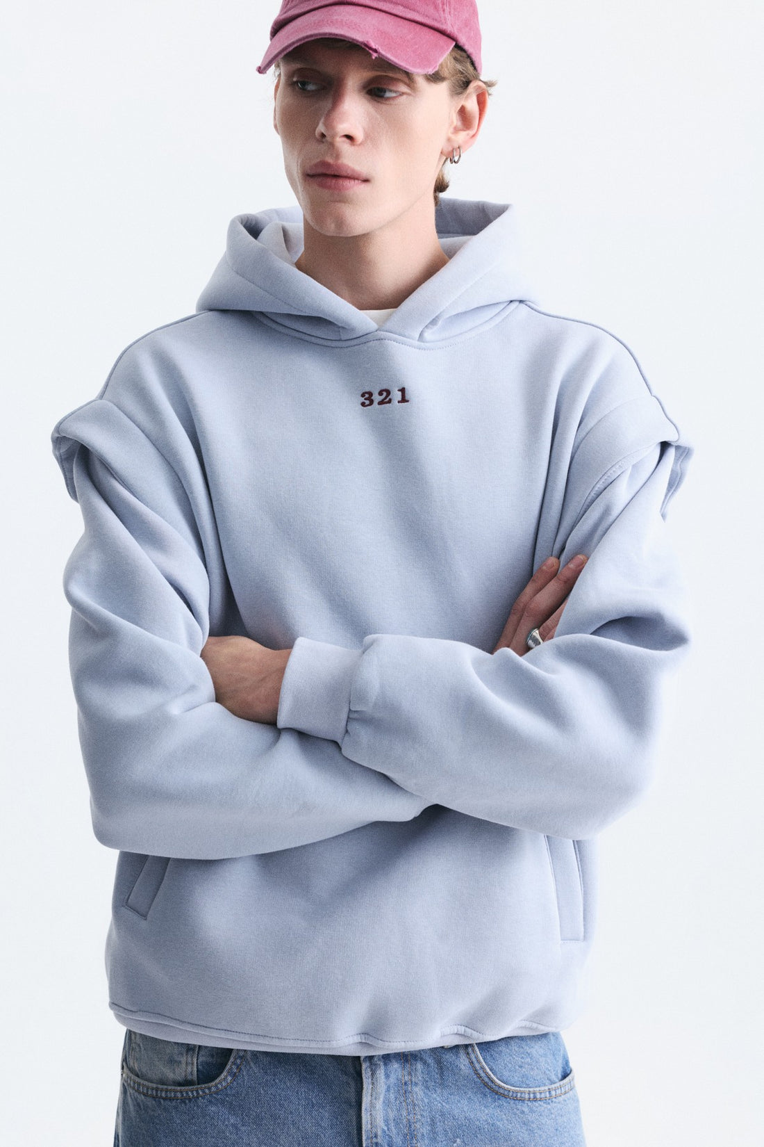 Oversize Yıkamalı Sweatshirt