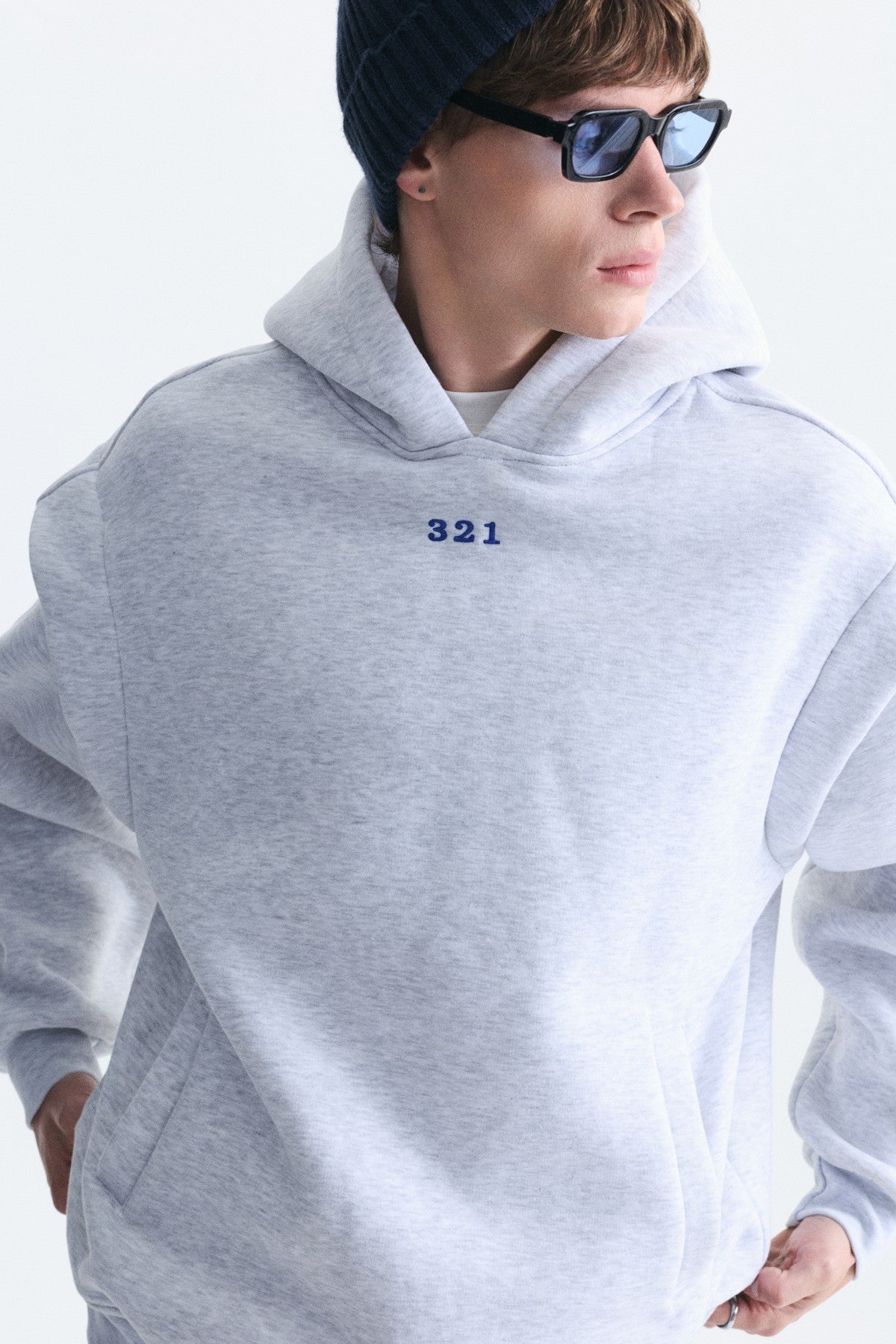 Oversize Yıkamalı Sweatshirt