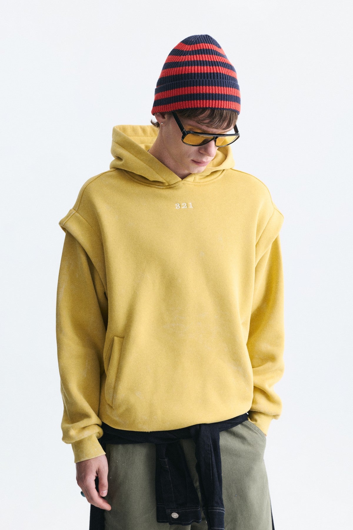 Oversize Yıkamalı Sweatshirt