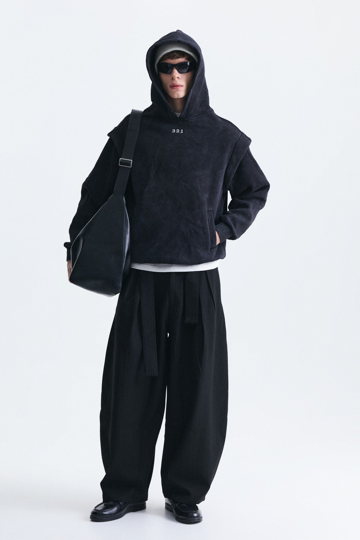 Oversize Yıkamalı Sweatshirt
