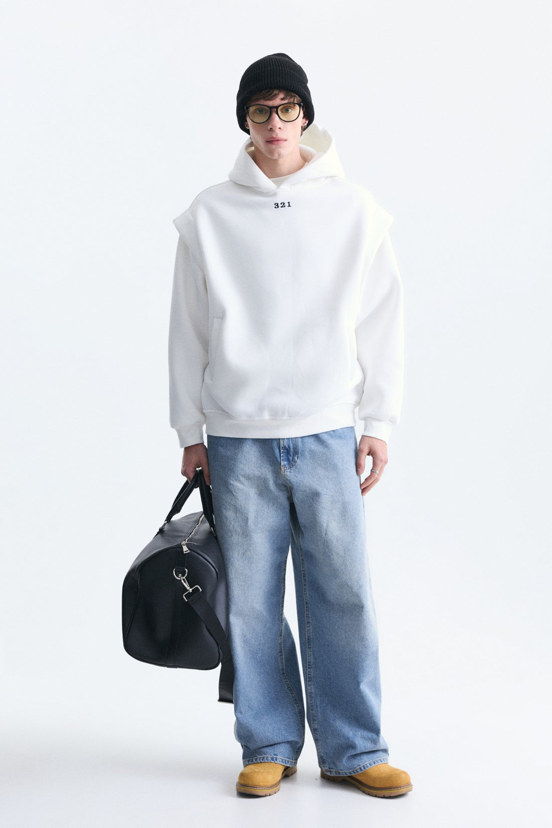Oversize Yıkamalı Sweatshirt