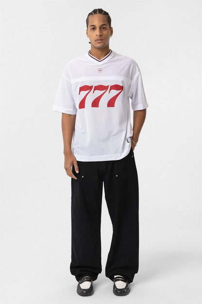 Oversize V Yaka Forma Tişört