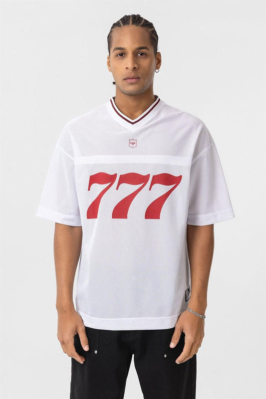 Oversize V Yaka Forma Tişört