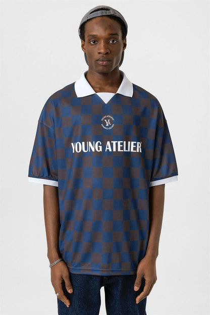 Oversize Polo Yaka Forma Tişört