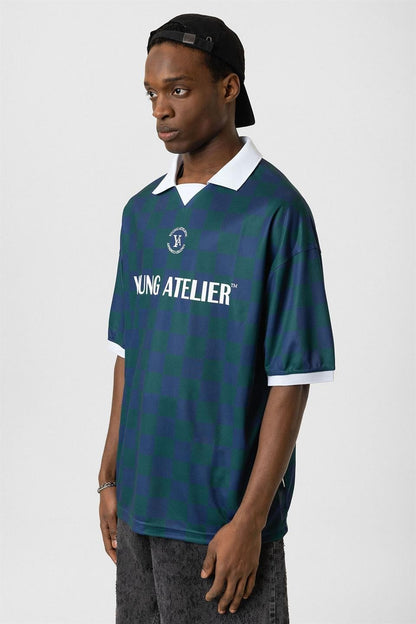 Oversize Polo Yaka Forma Tişört