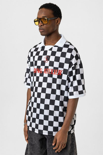 Oversize Polo Yaka Forma Tişört