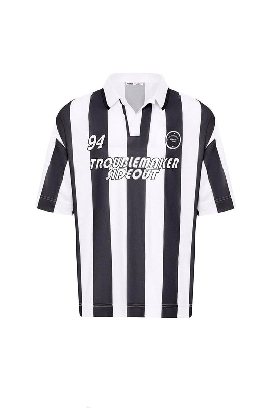 Oversize Polo Yaka Forma Tişört